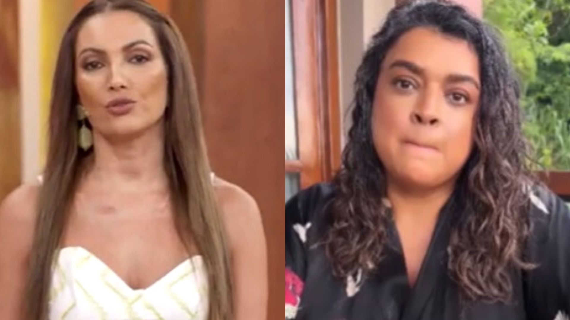 Ao vivo, Patrícia Poeta se emociona com relato de Preta Gil sobre câncer: “Torcendo”