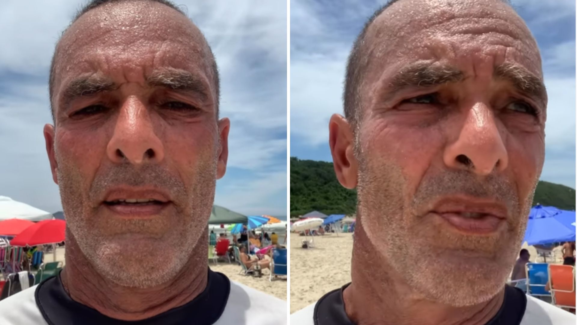 Paulo Zulu é criticado após fazer corrida perigosa em sol escaldante: “Faz mal”