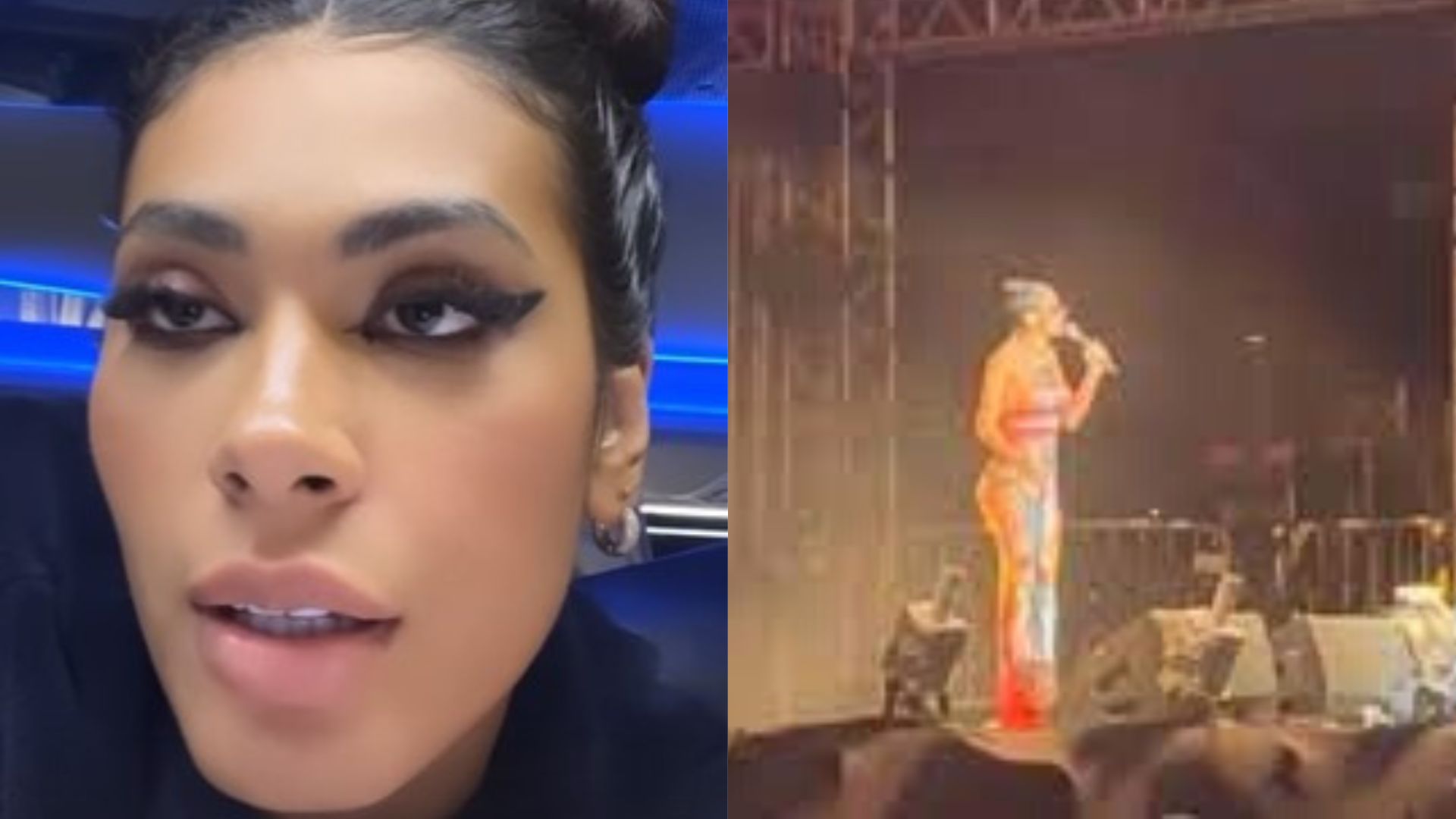 No palco, Pocah passa mal e show é interrompido às pressas: “Mais de uma vez”
