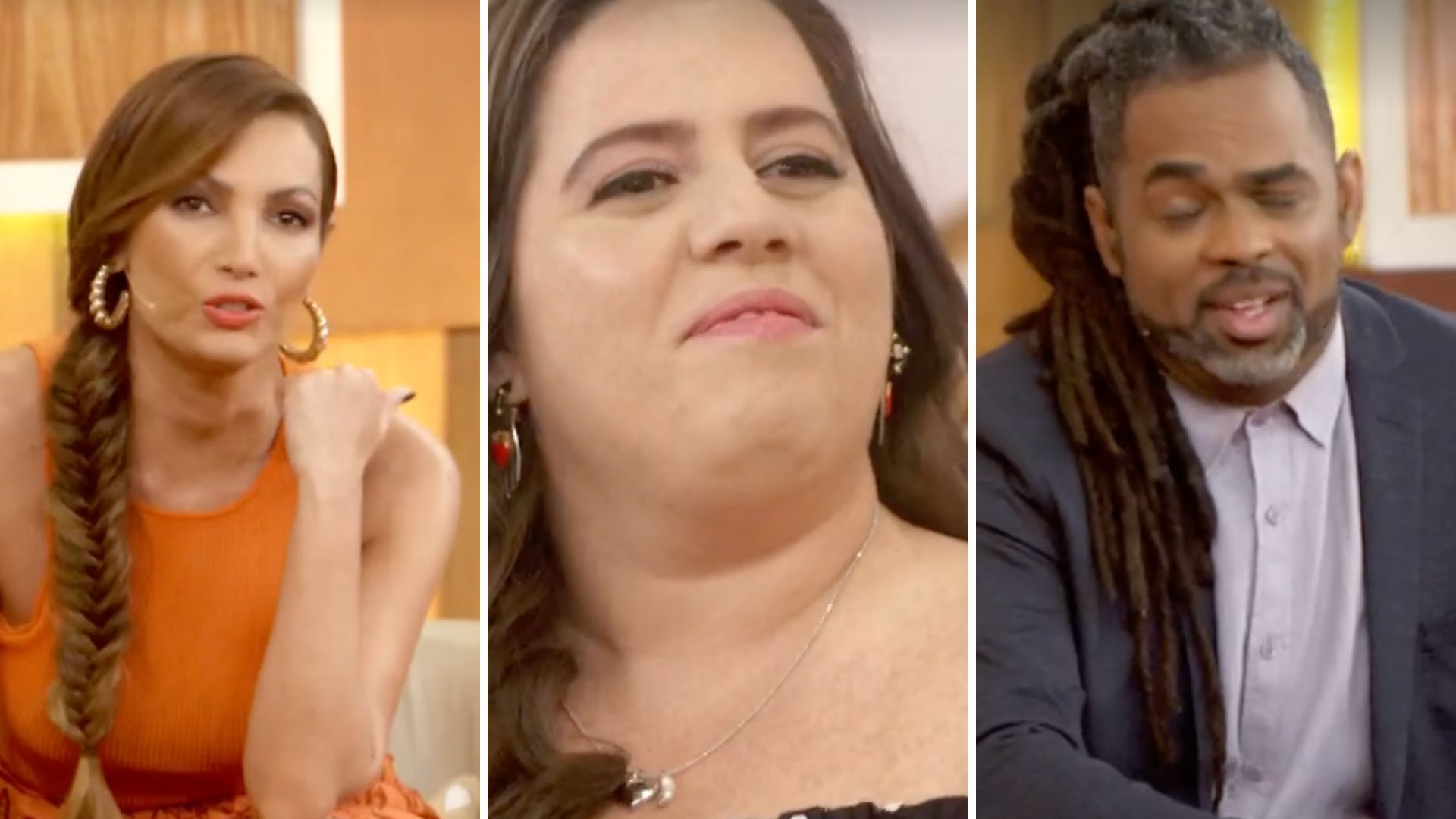 No ‘Encontro’, Patrícia Poeta dá patada gratuita em Manoel Soares: “Meia palavra basta”