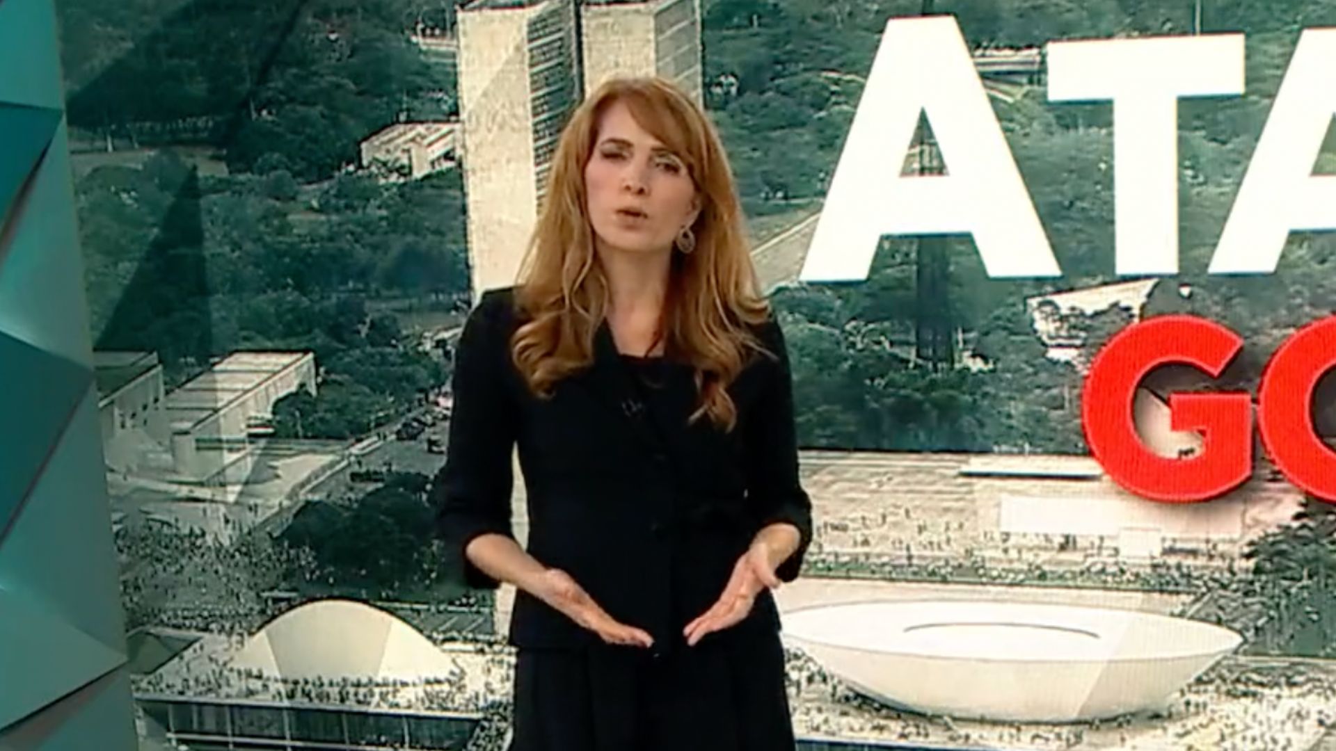 Poliana Abritta quebra o protocolo e encerra o ‘Fantástico’ com desabafo corajoso: “Dia tenebroso”