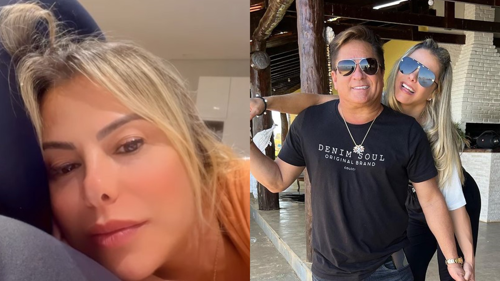Após aceitar traições, mulher de Leonardo revela se está esperando outro filho do cantor