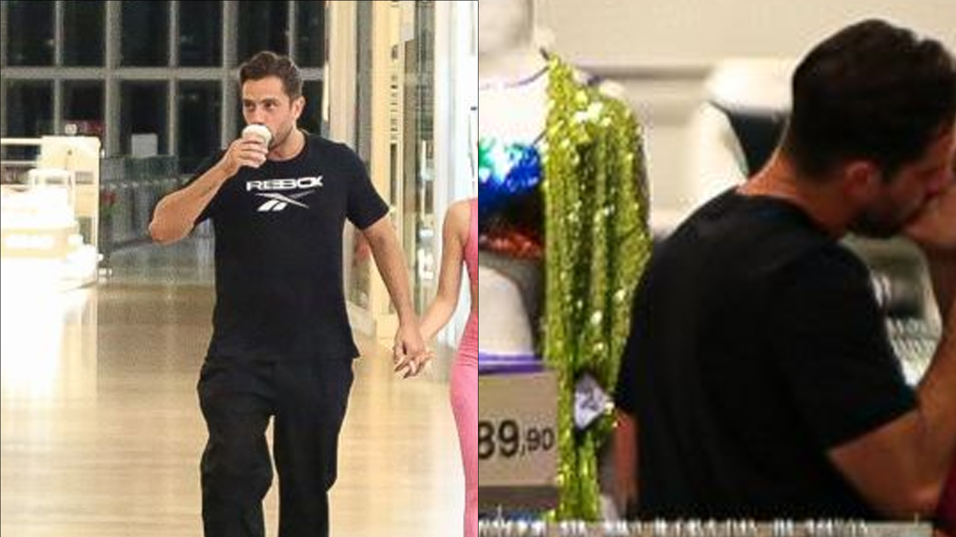 Assumiu? Rafael Cardoso é flagrado aos beijos com modelo gata em passeio romântico