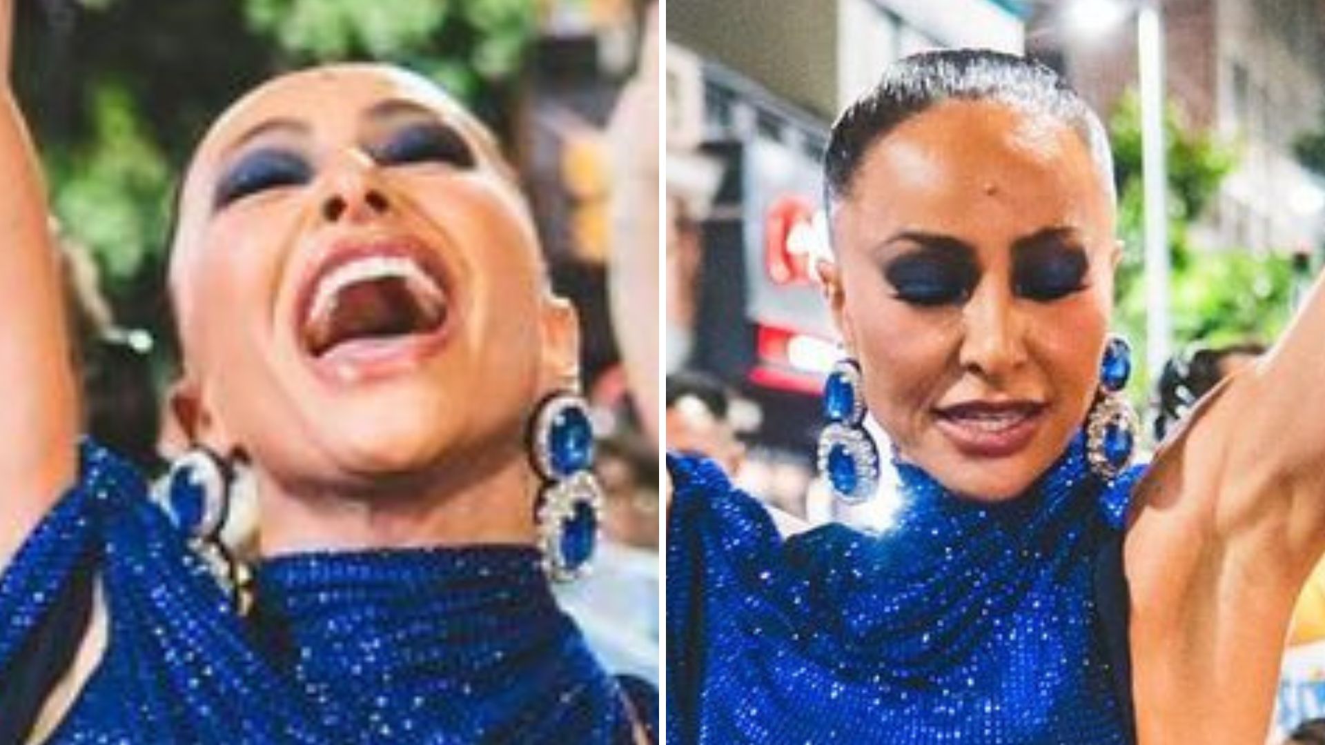 Sabrina Sato aposta em look exuberante para desfile com escola de samba: “Delícia de ensaio”