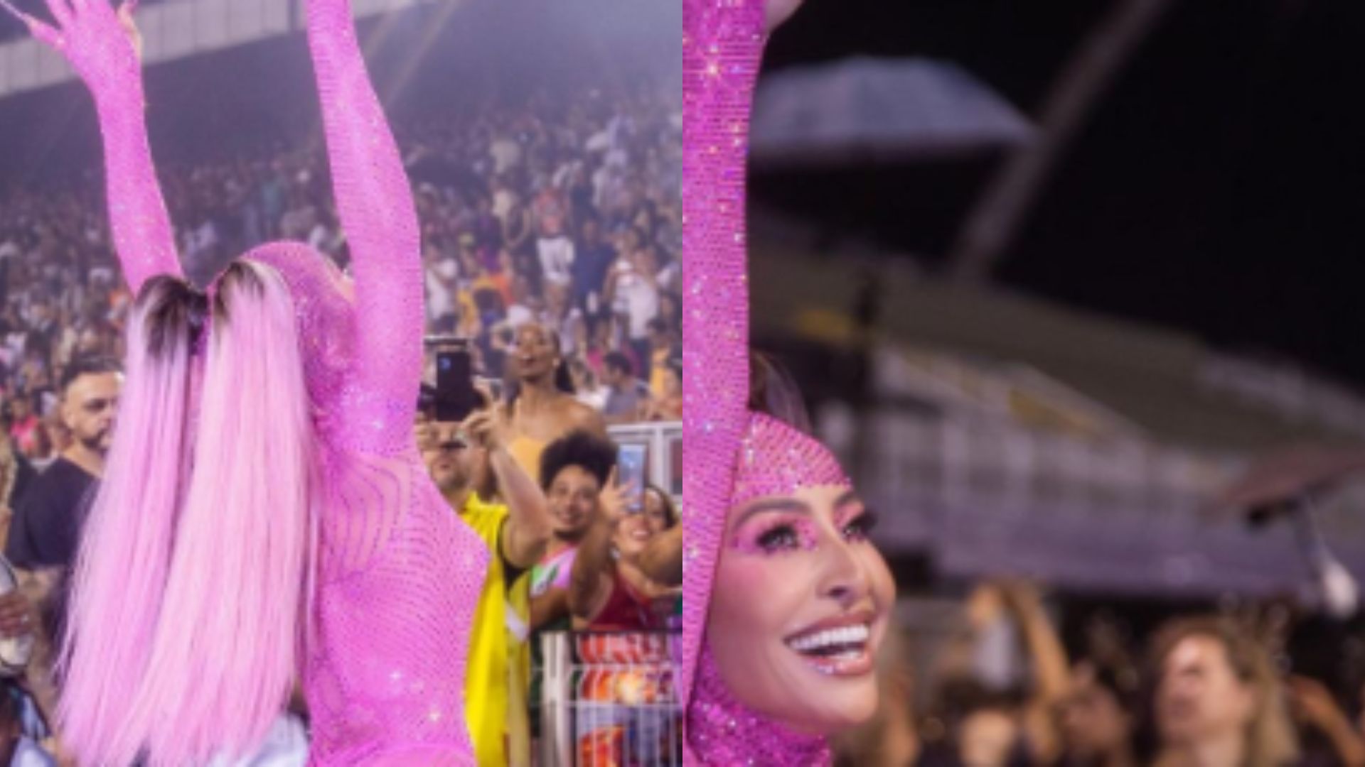 Sabrina Sato elege look ousado para ensaio da Gaviões e fãs não superam: “Monumento”