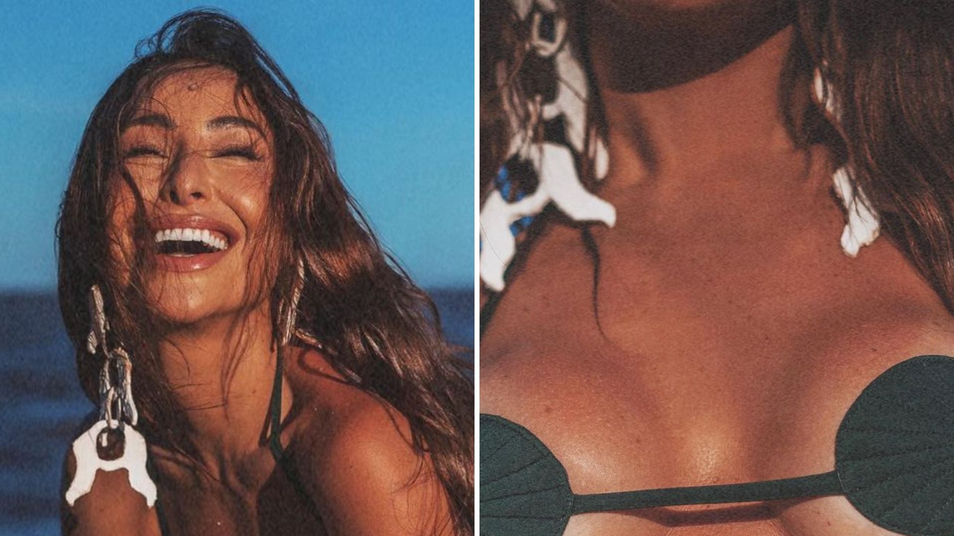 Sabrina Sato exibe corpão com microbiquíni curtindo as férias na Bahia: “Deusa!”
