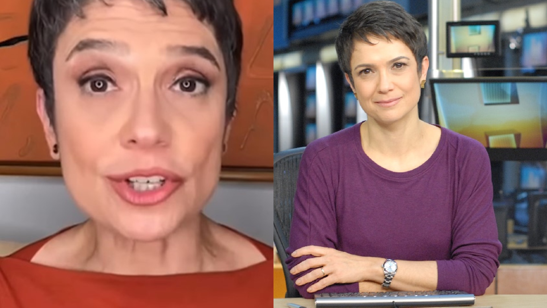 Sandra Annenberg concorda com fã sobre sua saída do JH: “Pior troca dos últimos tempos”