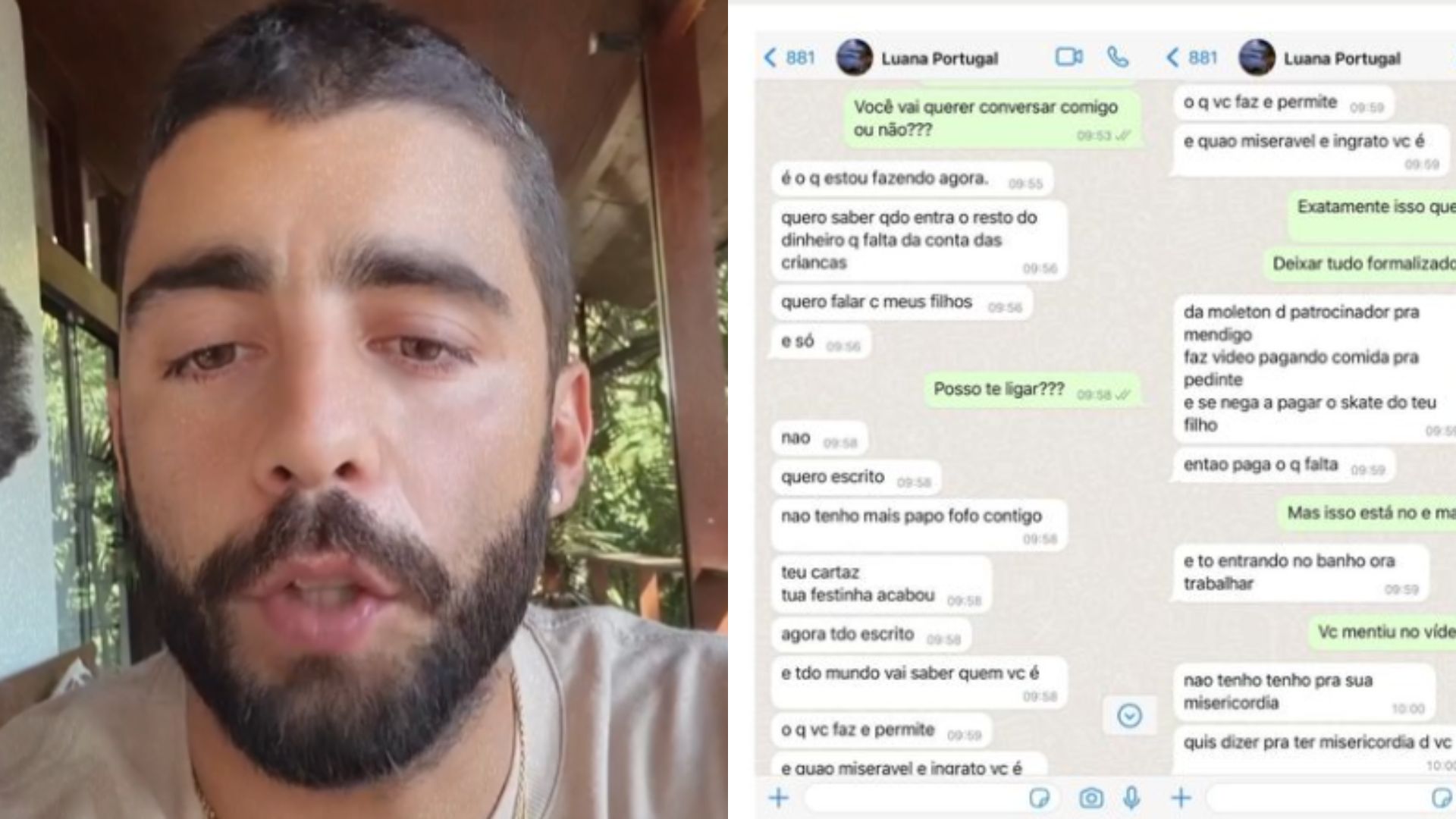 Se defendendo, Pedro Scooby expõe conversa com Luana Piovani e dispara: “Me atacou”
