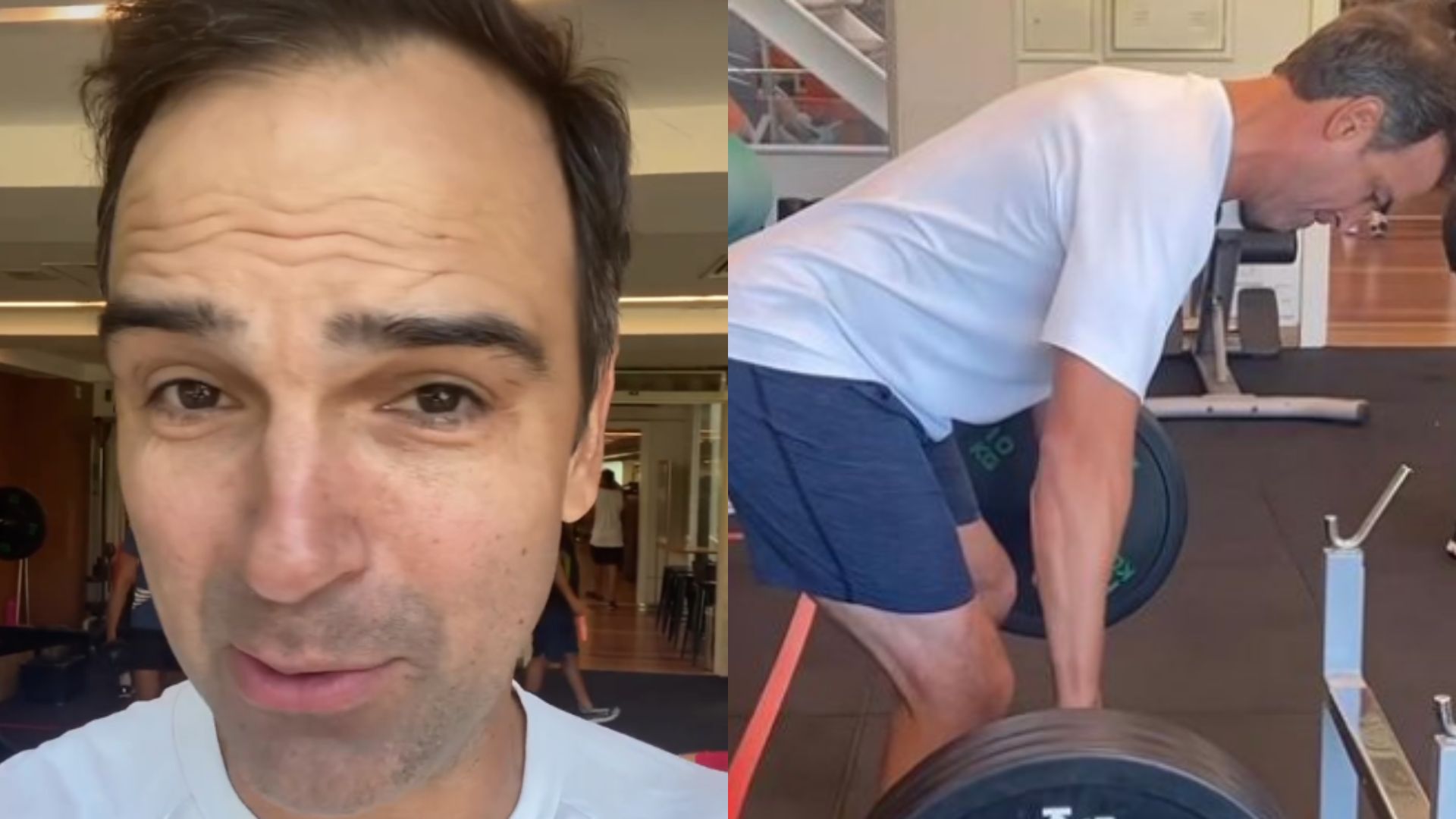 Tadeu Schmidt fala sobre ganho de músculos e se anima com elogios: “Capitão América”
