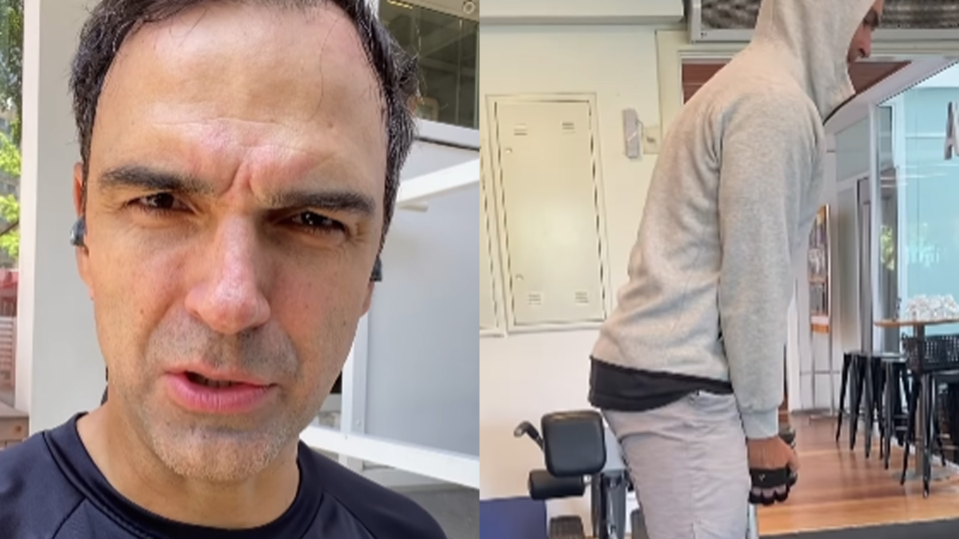 Tadeu Schmidt reage após comentários sobre bumbum “seco”: “Correr atrás”