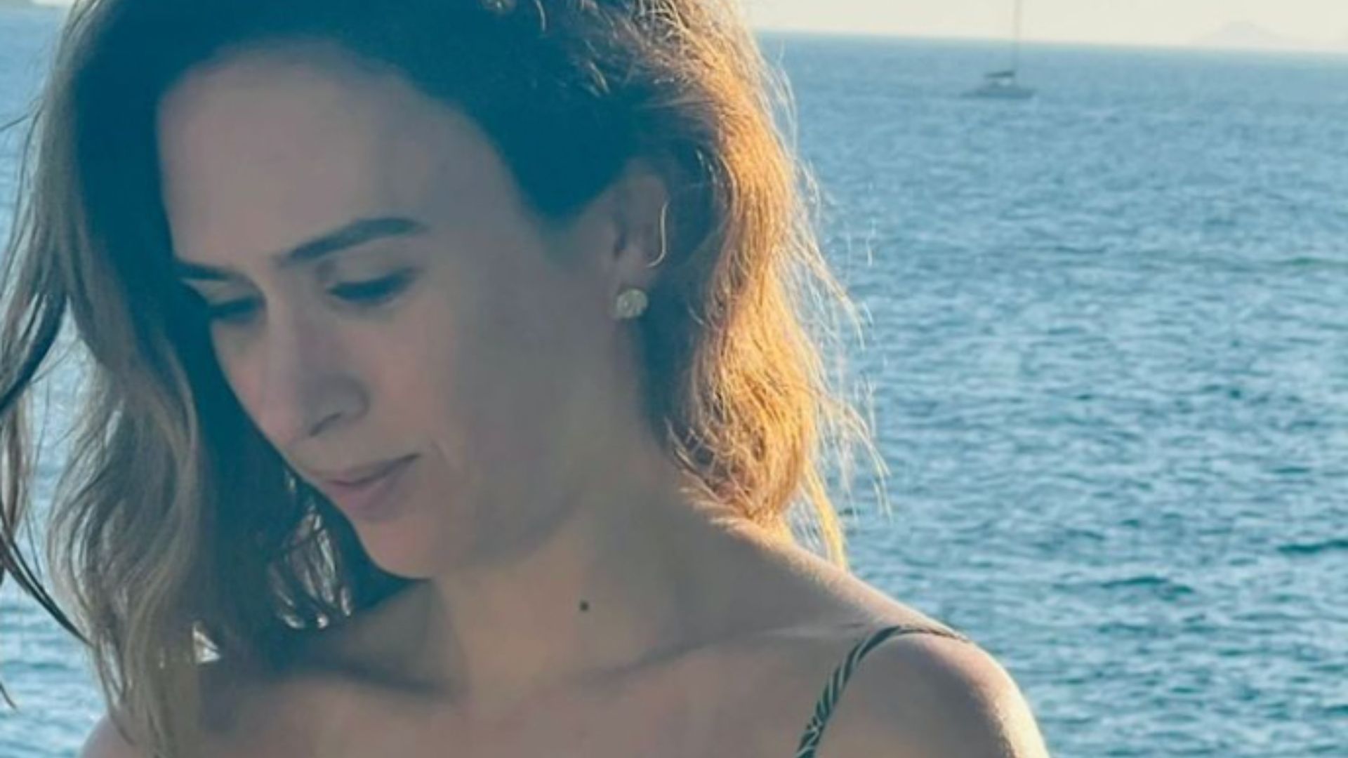 Tata Werneck posa de biquíni em clique raríssimo e boa forma surpreende: “Perfeita”