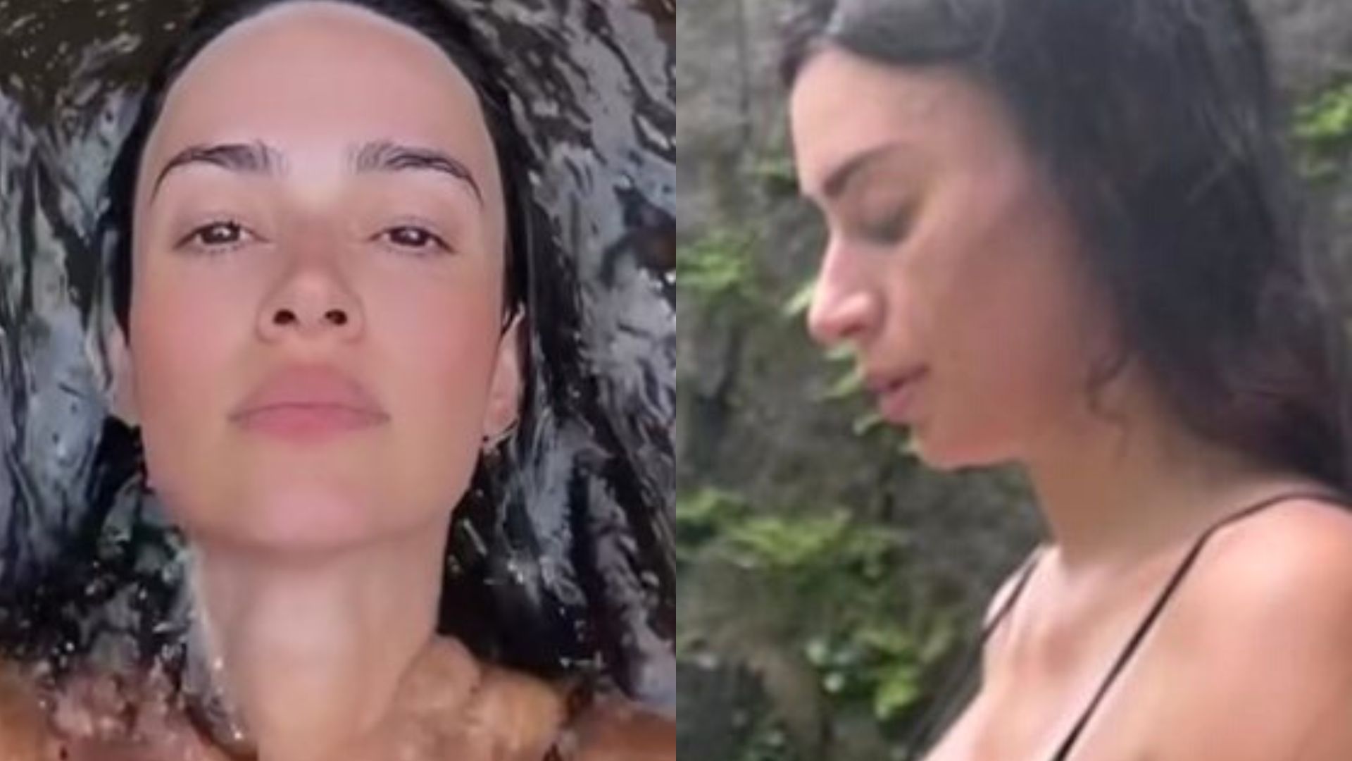 Em vídeo, Thaila Ayala surge de biquíni e exibe barrigão da segunda gestação: “Deusa”