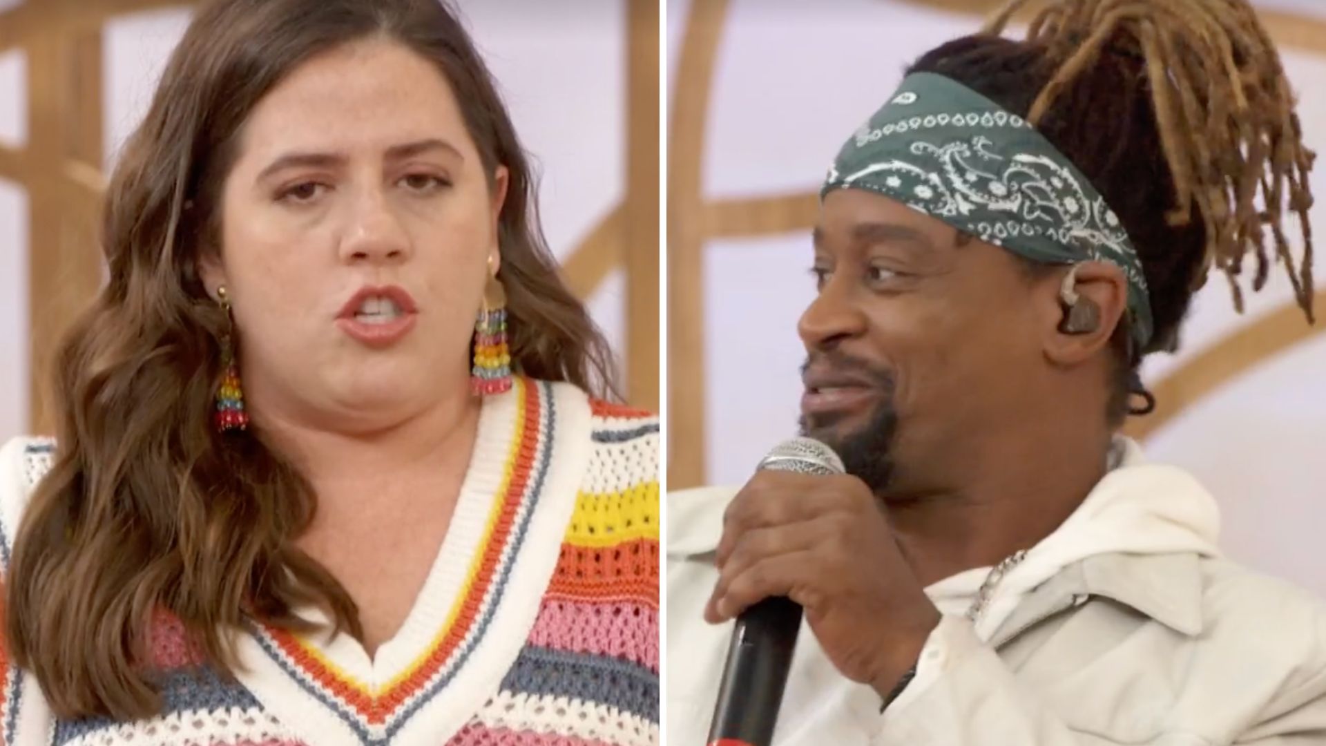 Ao vivo no ‘Encontro’, Toni Garrido surpreende Tati Machado: “Tenho medo dessa menina”
