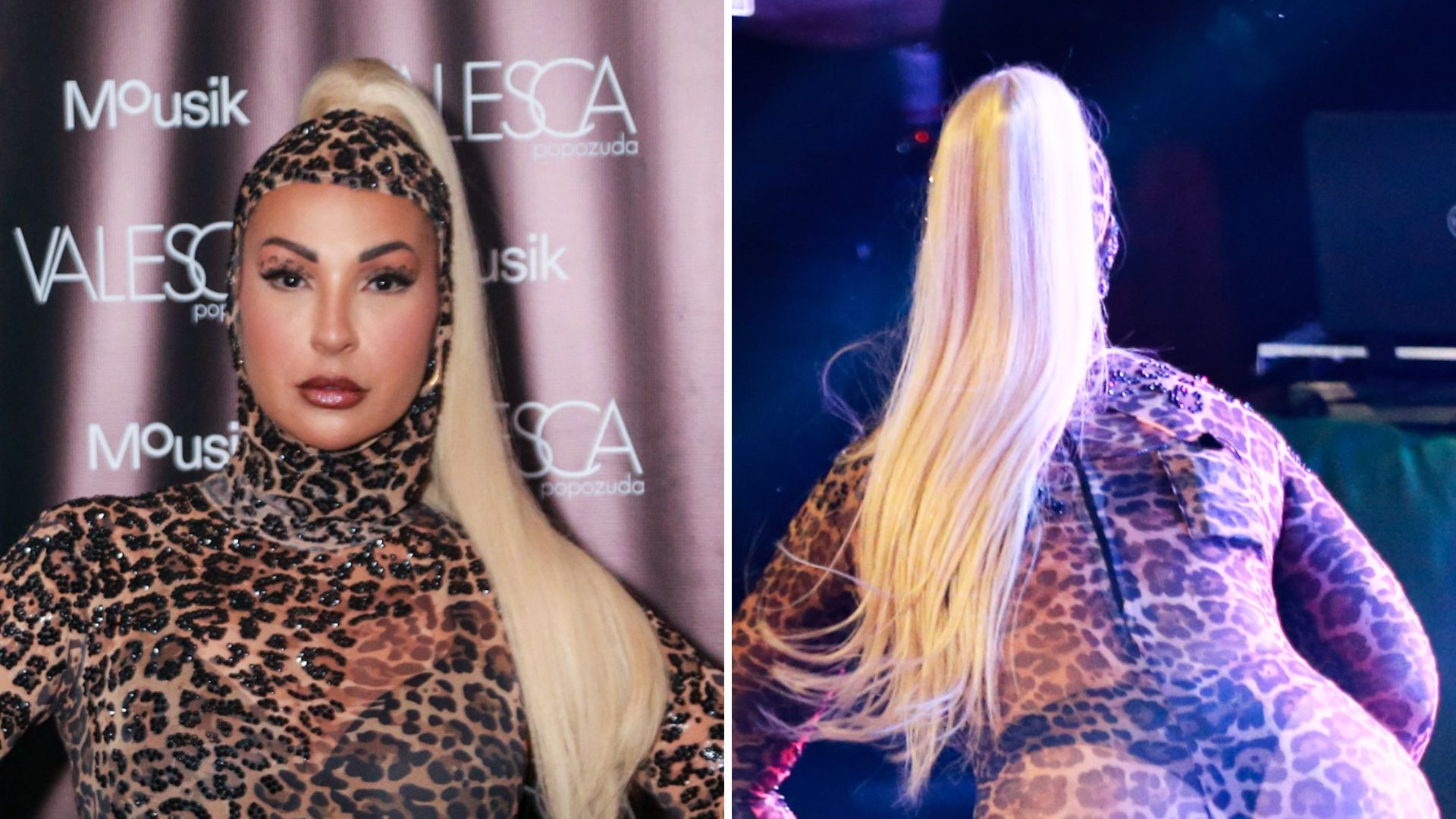 Que isso? Valesca Popozuda faz show com malha transparente e calcinha ‘atolada’