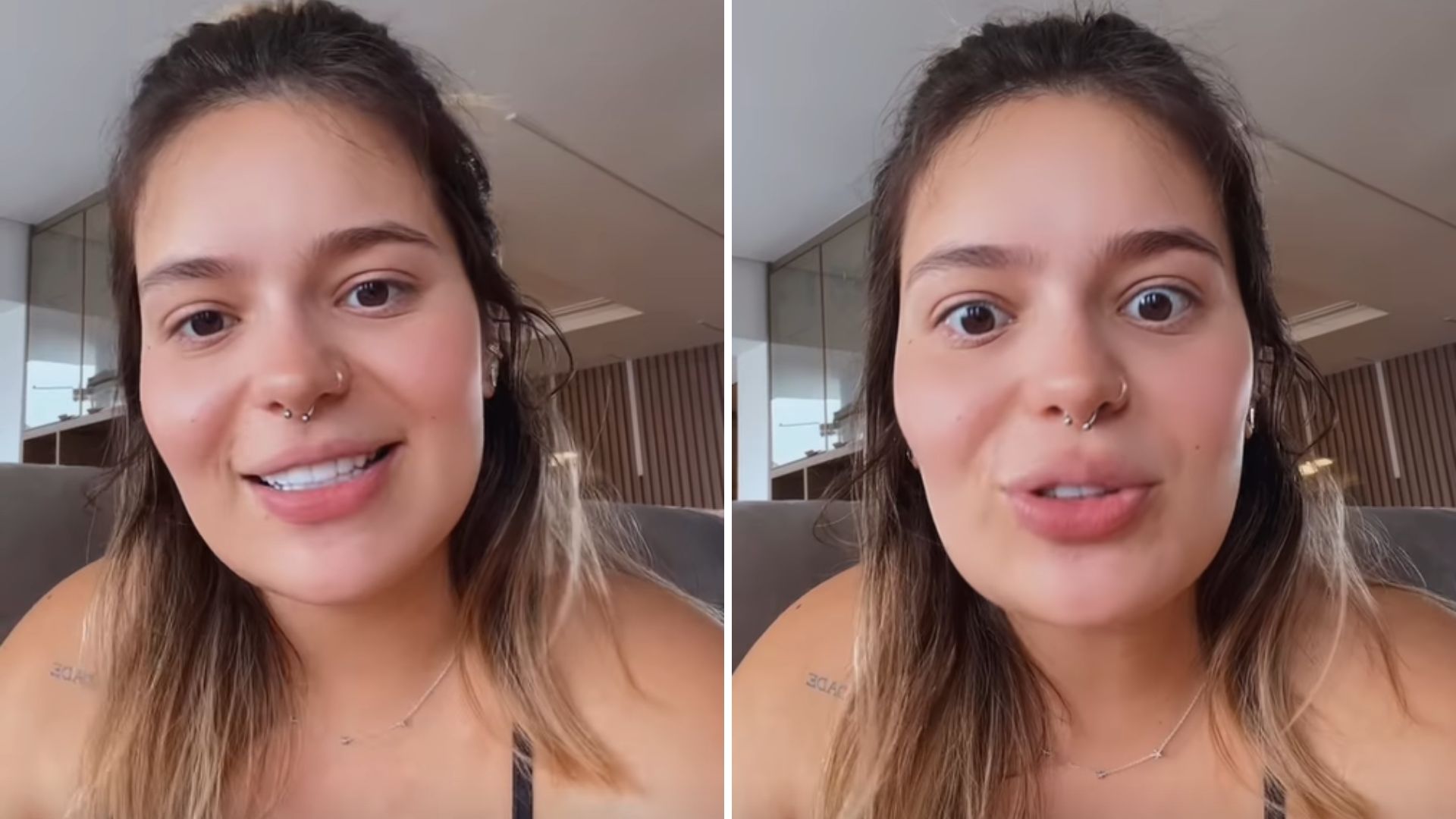 Grávida, Viih Tube surge emocionada ao ter visão sobre a filha: “Era uma mistura”