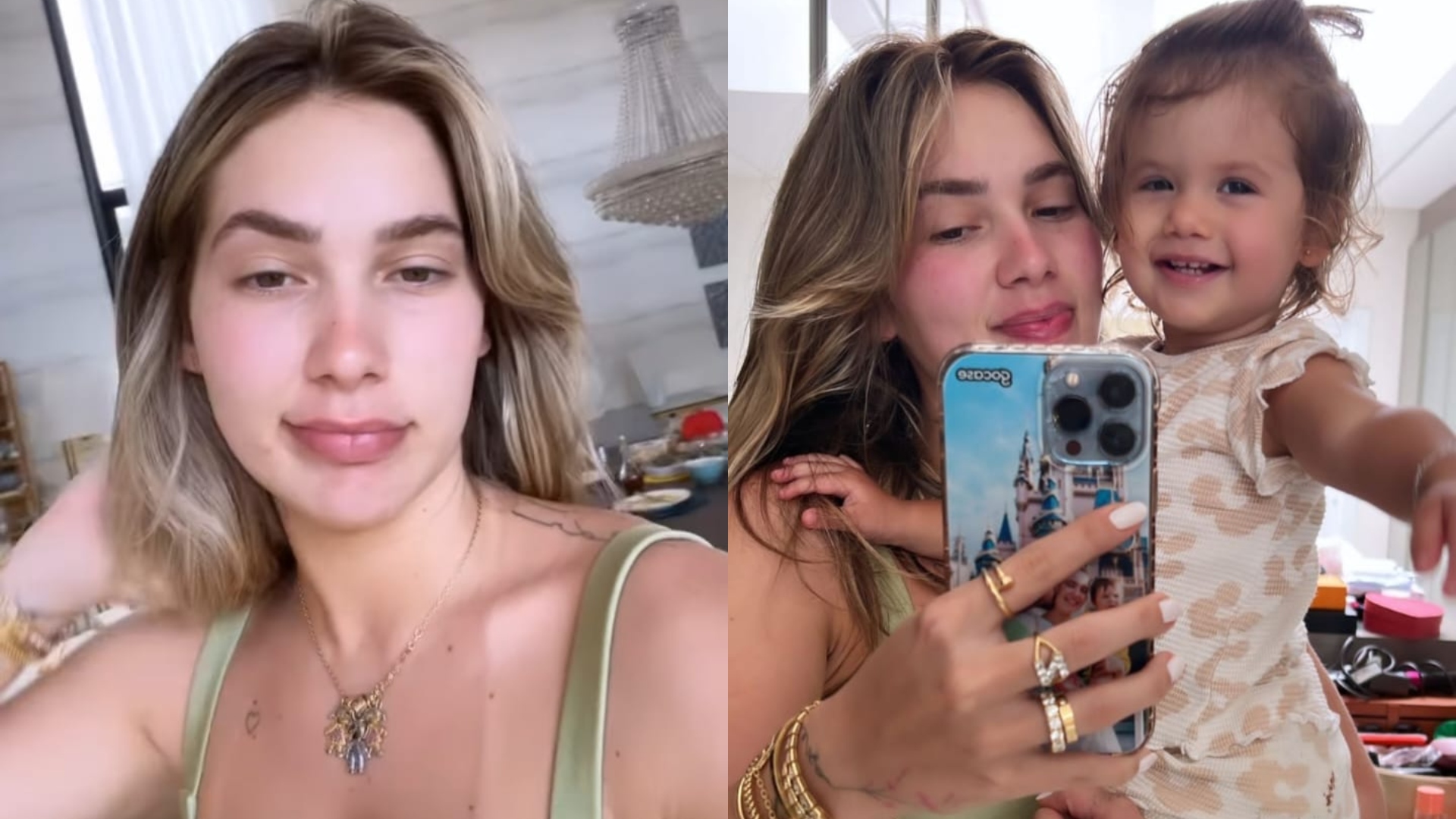 Virginia Fonseca adia viagem para cuidar da filha que está doente e confessa: “Estou meio para baixo”