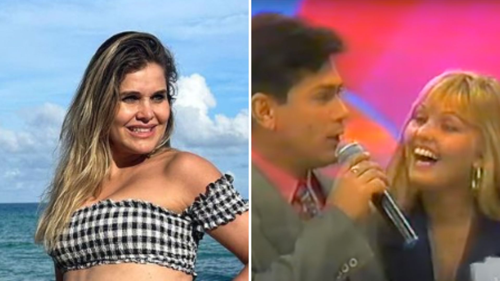 Aos 47 anos, viúva de Leandro exibe barrigão de sua quinta gravidez: “Linda”