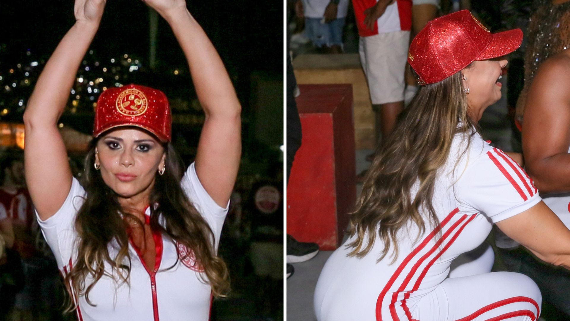 Cadê a calcinha? Viviane Araújo samba com macacão branco e deixa seguidores perplexos