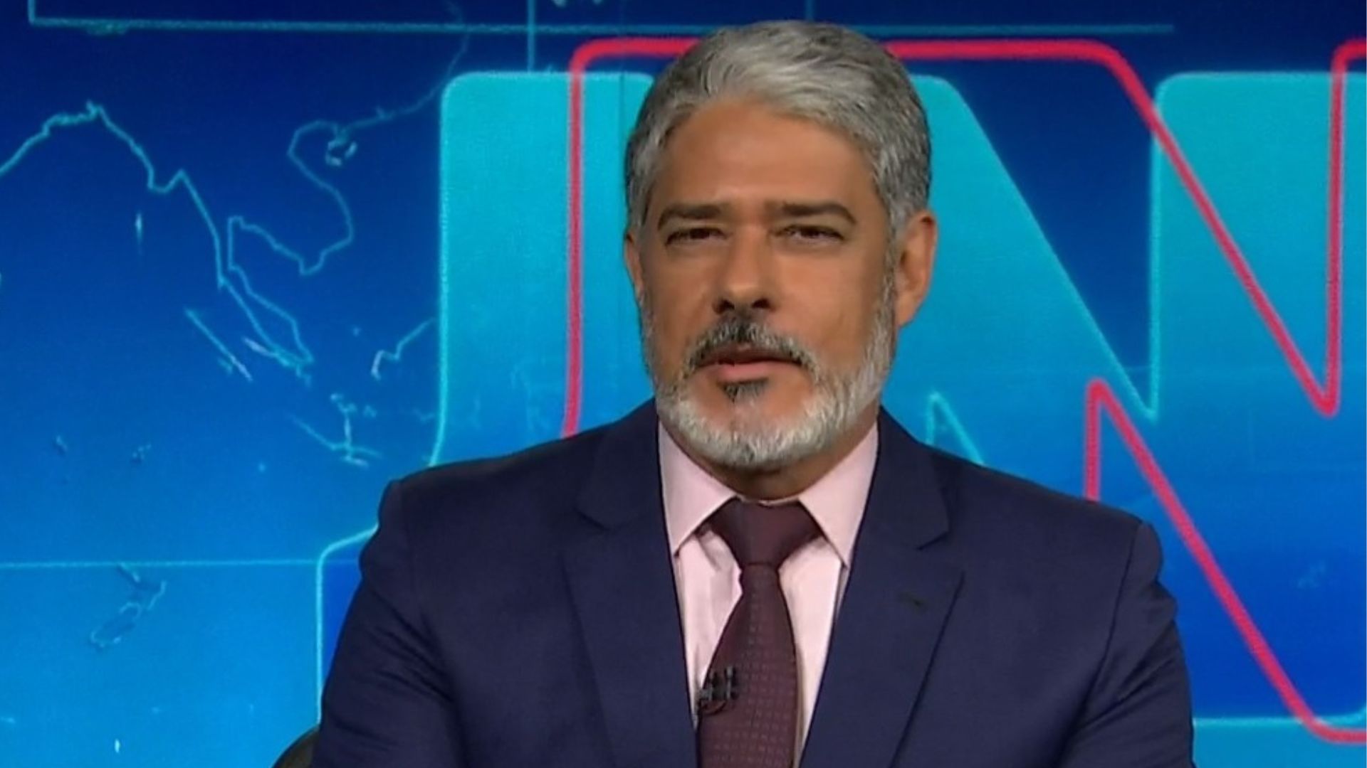 William Bonner faz piada sobre fenômeno misterioso no Jornal Nacional: “Deve ter tido”