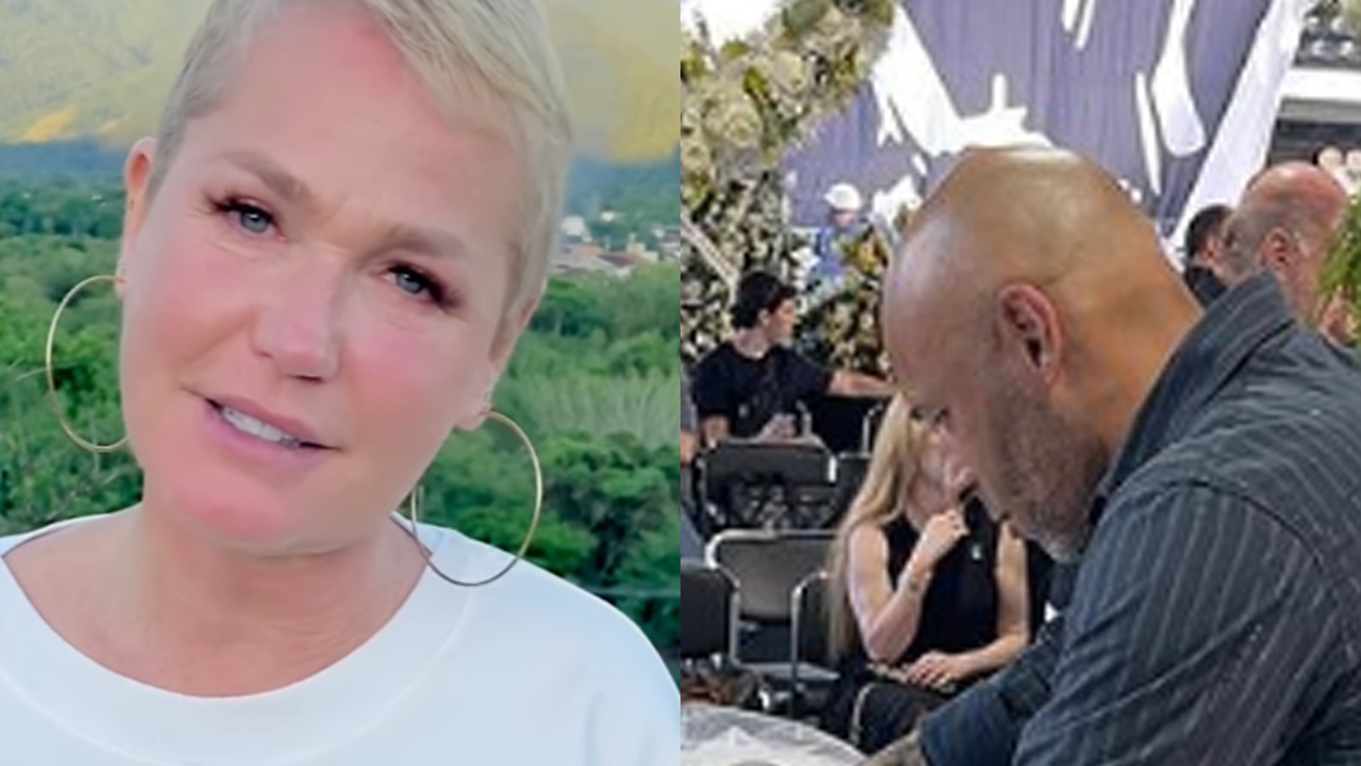 Xuxa Meneghel questiona clima em velório de Pelé: “Tem gente sorrindo”