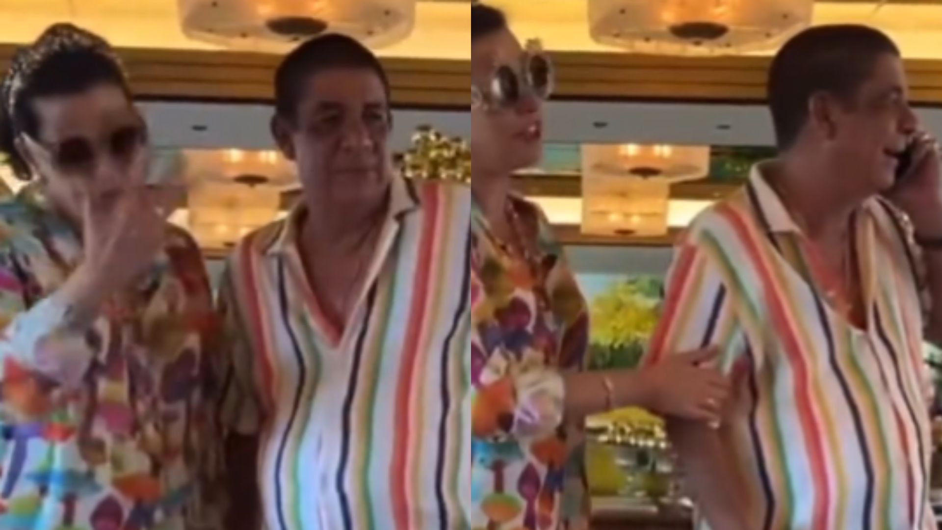 Zeca Pagodinho é constrangido por Narcisa e encontro vira chacota na web: “Fascinante”