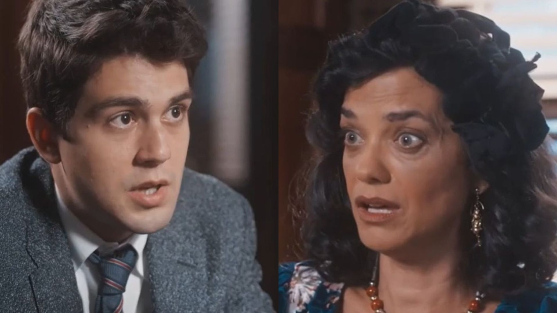 Amor Perfeito: Julio coloca Verônica contra a parede e questiona identidade do pai