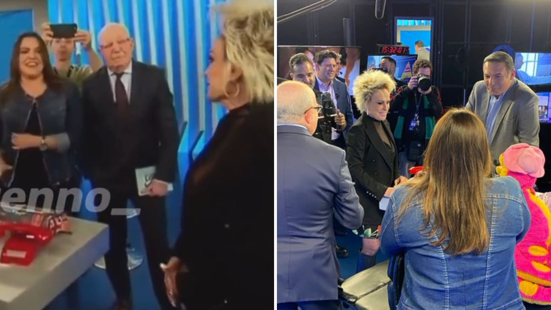 Ana Maria Braga dá bronca em Fabíola Reipert durante passagem na Record: “Manera”