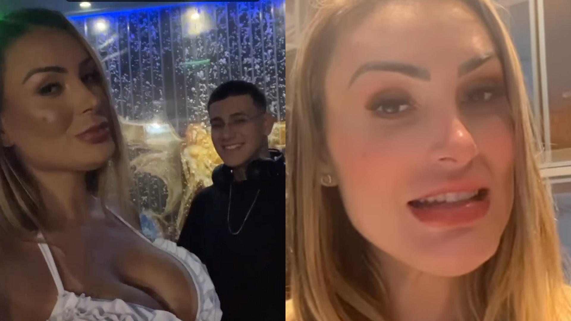 Andressa Urach leva filho menor de idade para boate e é detonada: “Vergonha”