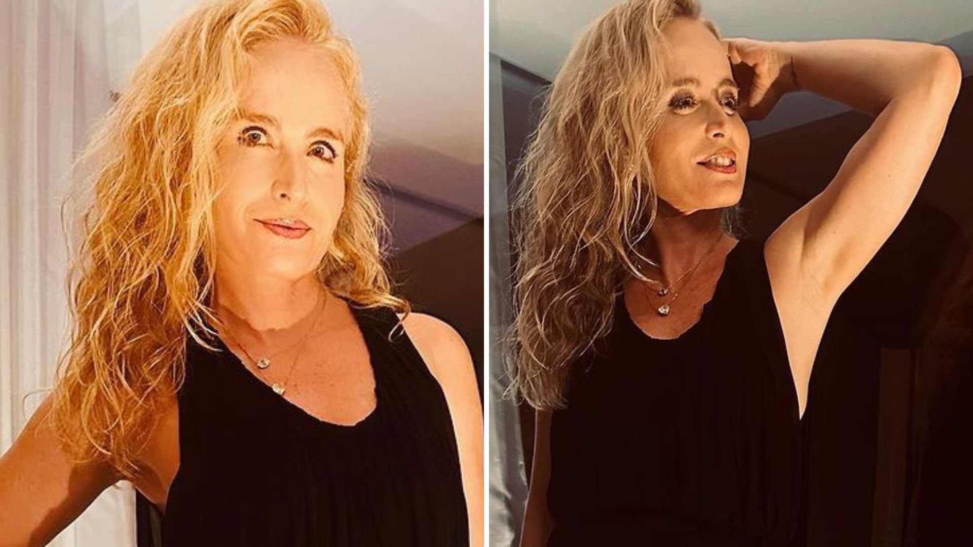 Angélica ostenta pinta clássica ao posar com vestidinho preto: “Um corpo é um corpo”