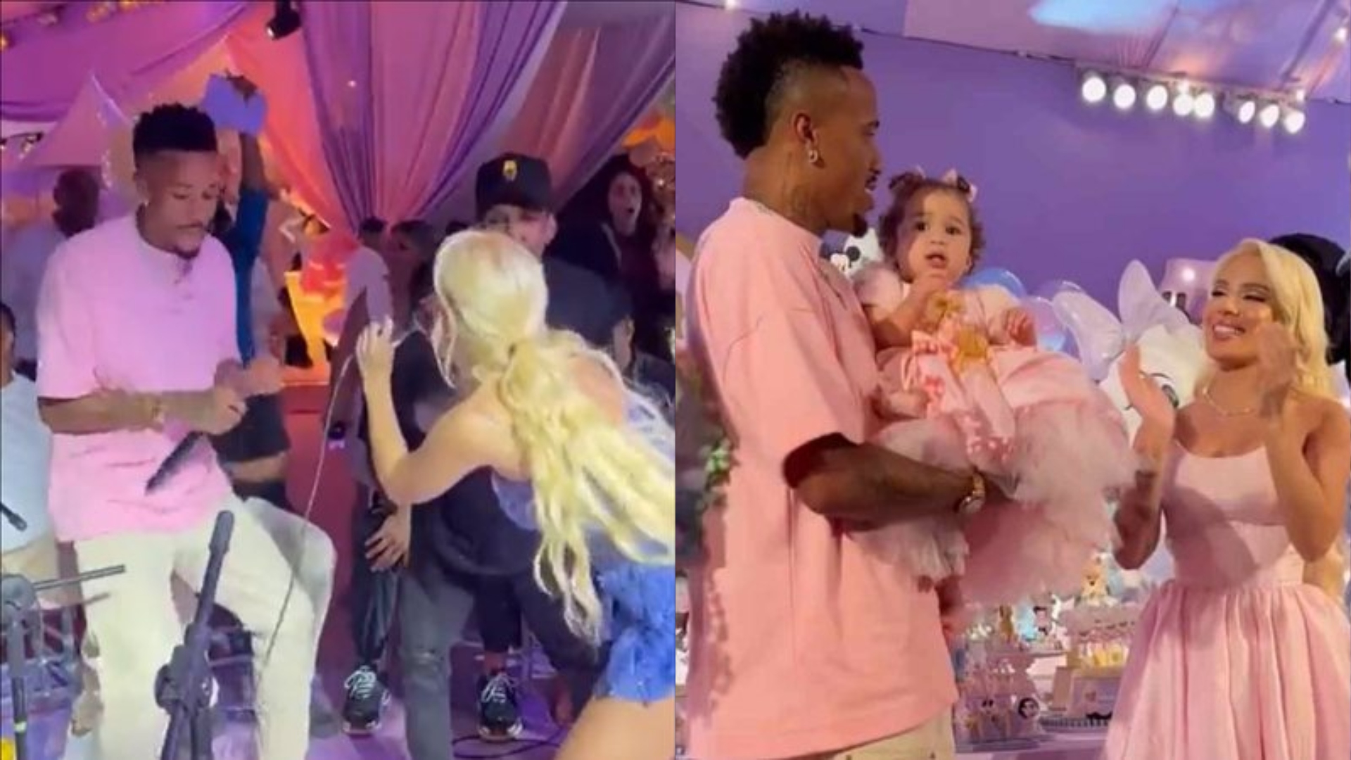 Barraco, polêmica e ciúmes: O que rolou no aniversário da filha de Éder Militão?