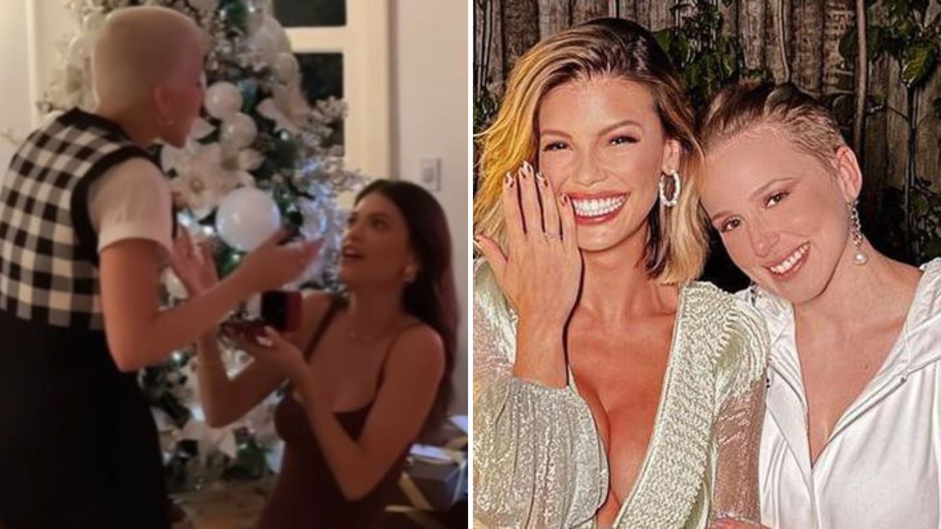 Antes do término, Vitória Strada e Marcella Rica trocaram pedidos de casamento