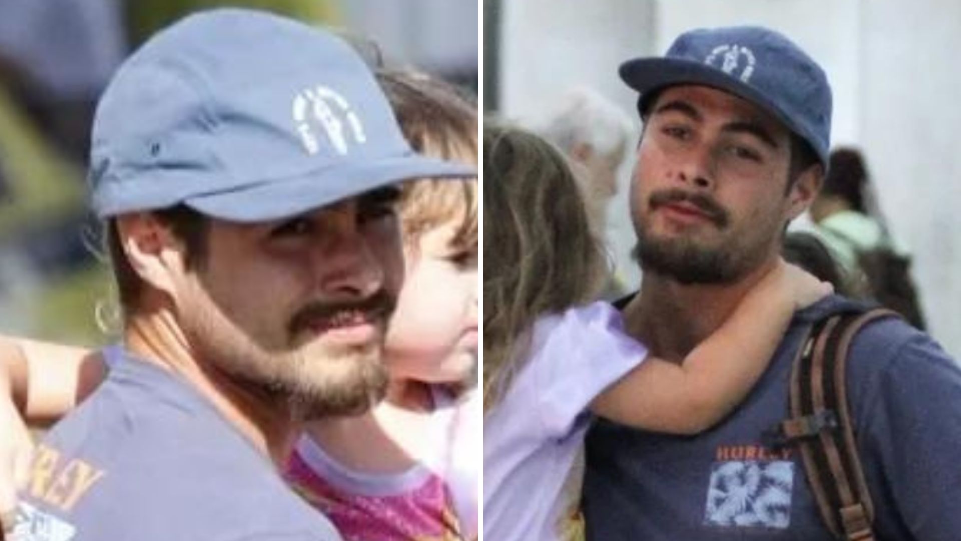 Após conhecer bisavô, filha de Rafael Vitti e Tata Werneck encanta em aeroporto