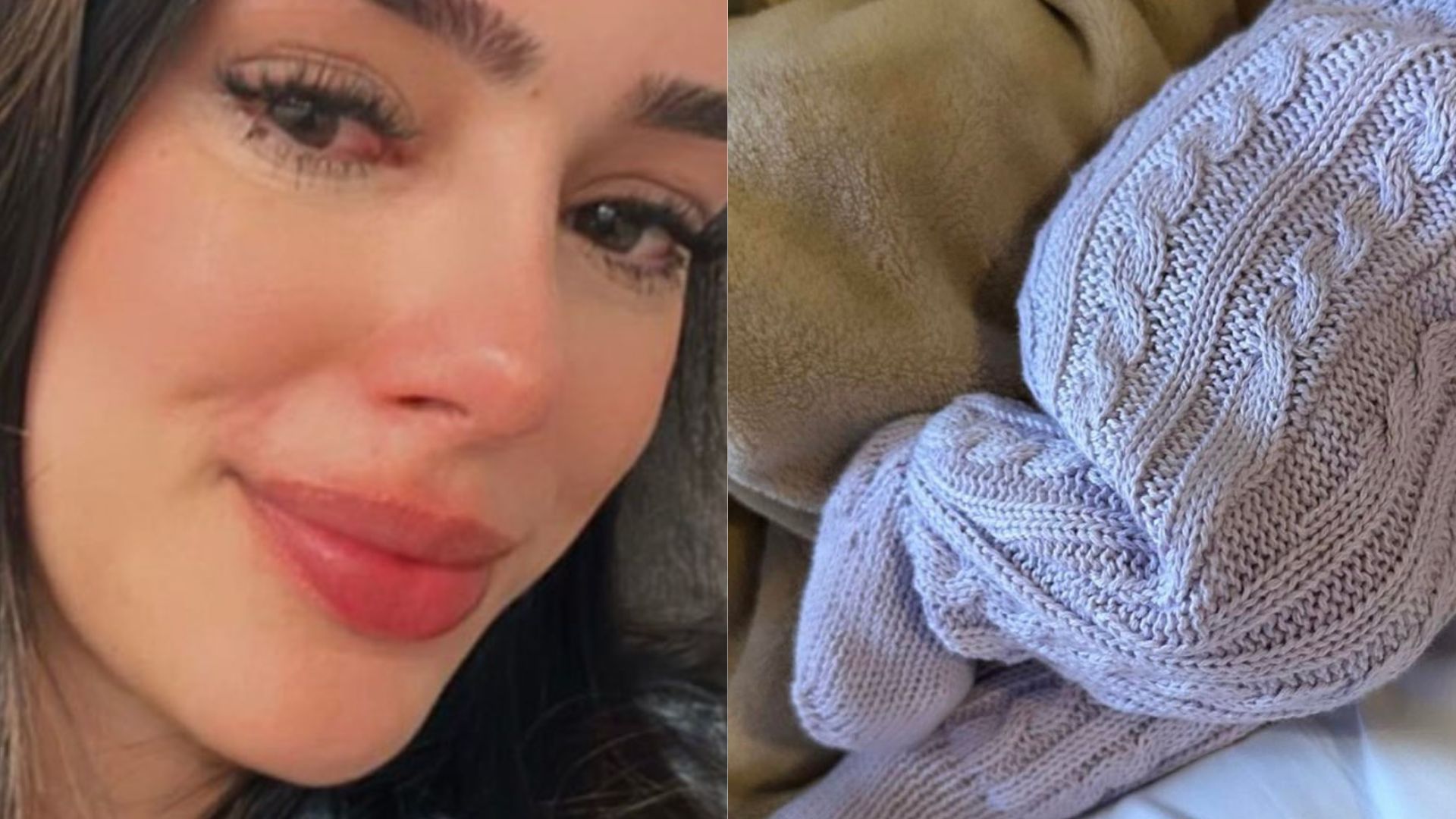 Grávida de Neymar, Bruna Biancardi fica aos prantos em maternidade: “Tenho medo”