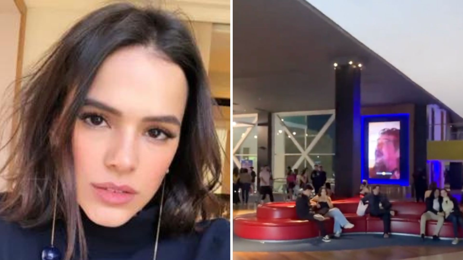 Ninguém reconheceu? Bruna Marquezine chega ‘disfarçada’ para ir ao cinema
