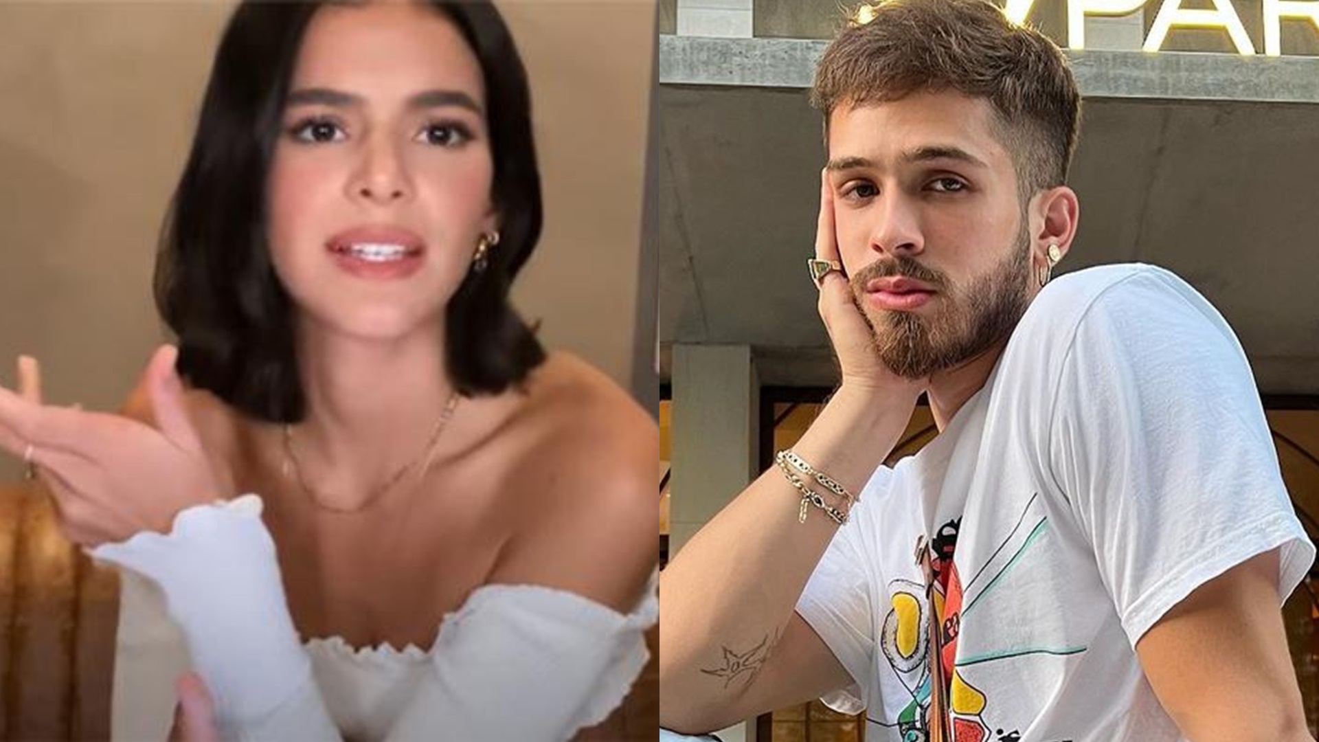 Bruna Marquezine se pronuncia sobre romance com João Guilherme: “Tão problematizando”