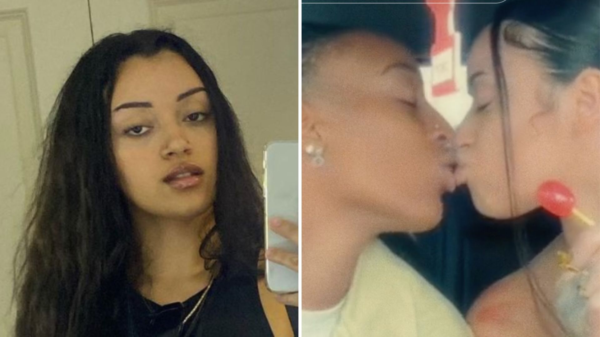 Filha de Xanddy e Carla Perez assume namorada e dá beijão: “Minha pessoa favorita”