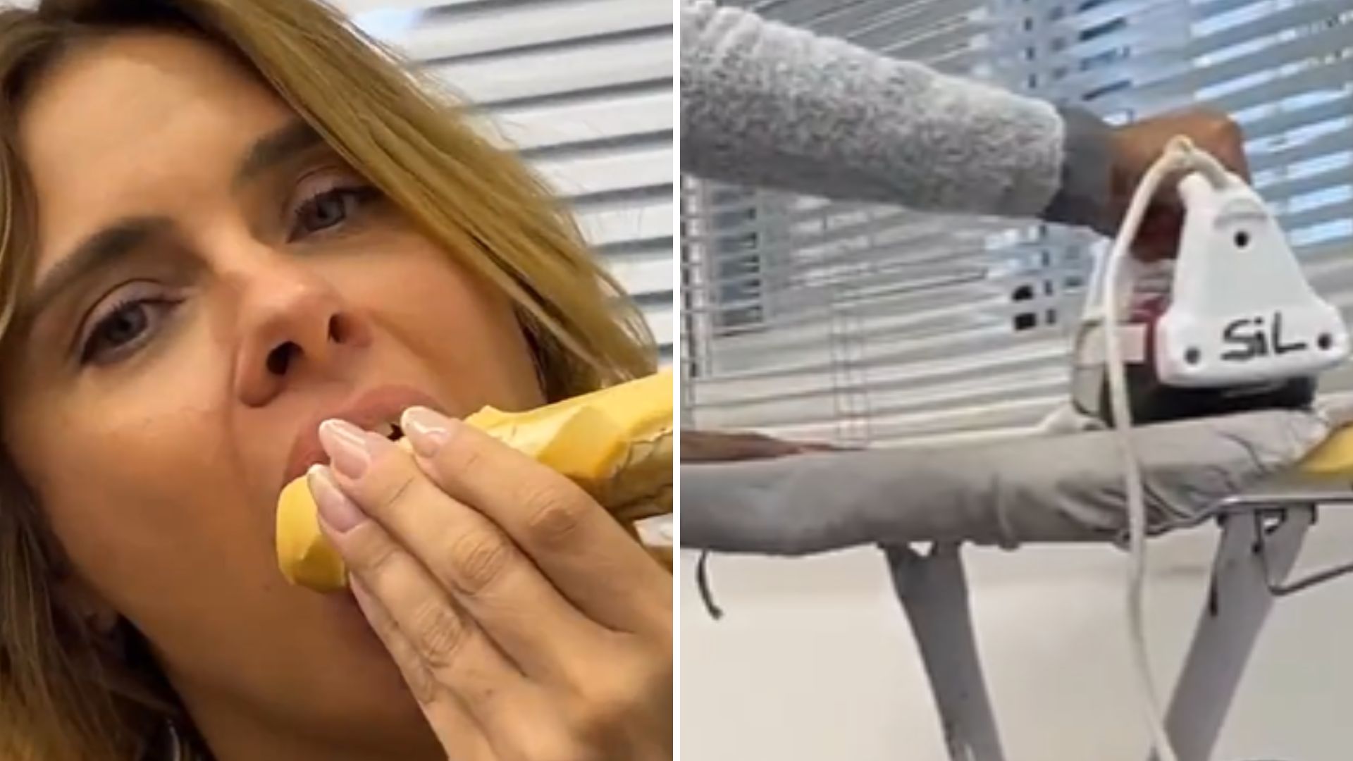 Carolina Dieckmann se delicia com pão feito com ferro de passar roupa: “Glamour”