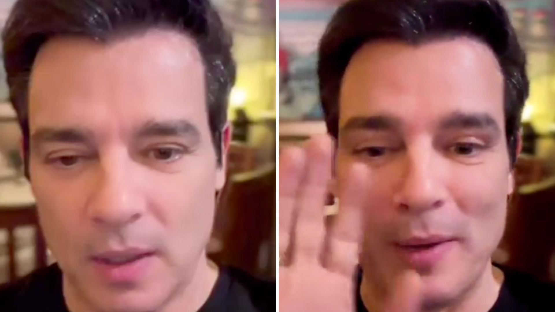 Celso Portiolli aparece assustado após boatos e revela a verdade: “Está rolando”
