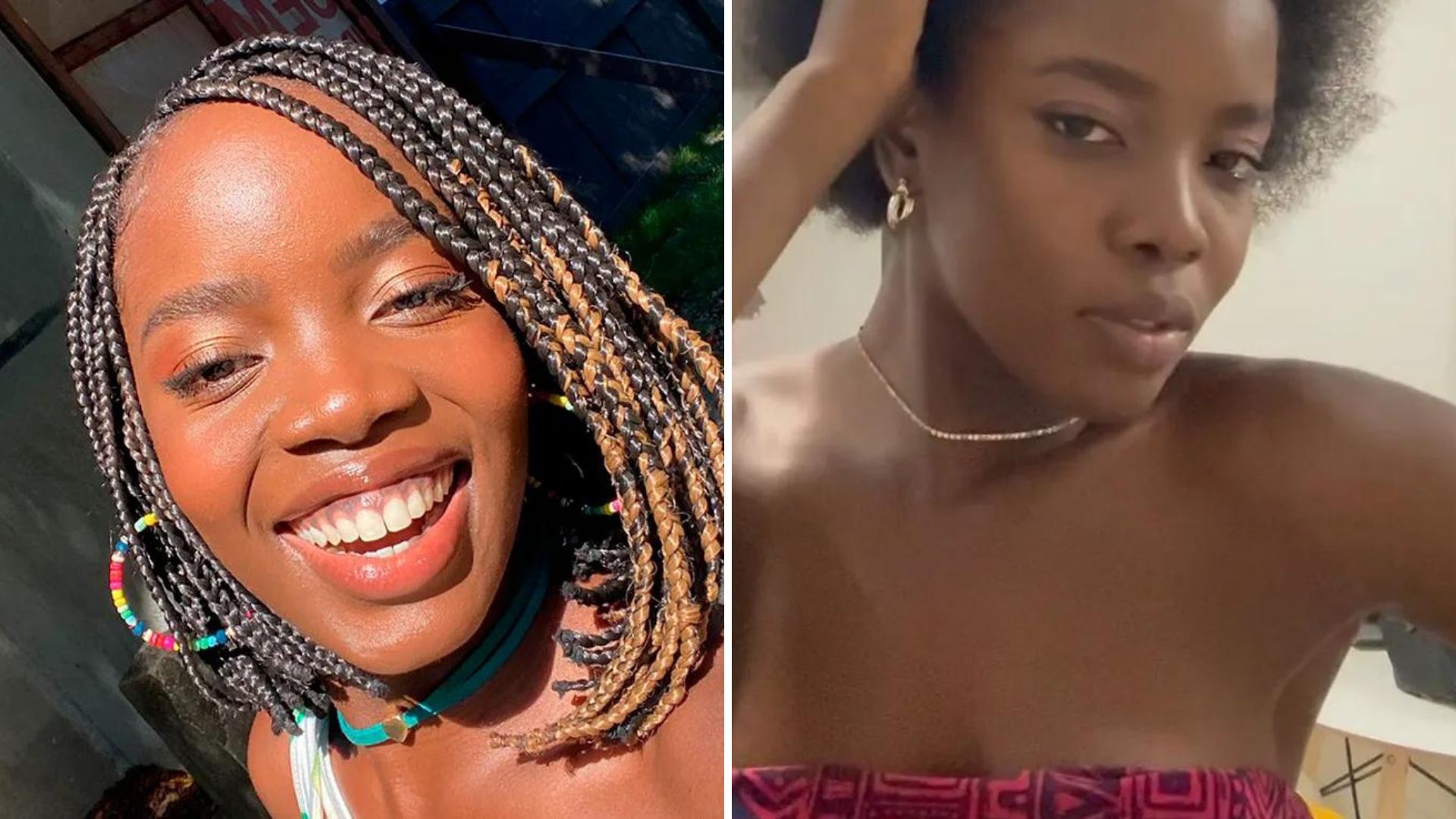 Clara Moneke assume o cabelo verdadeiro após Vai Na Fé: “Mostrar a realidade”