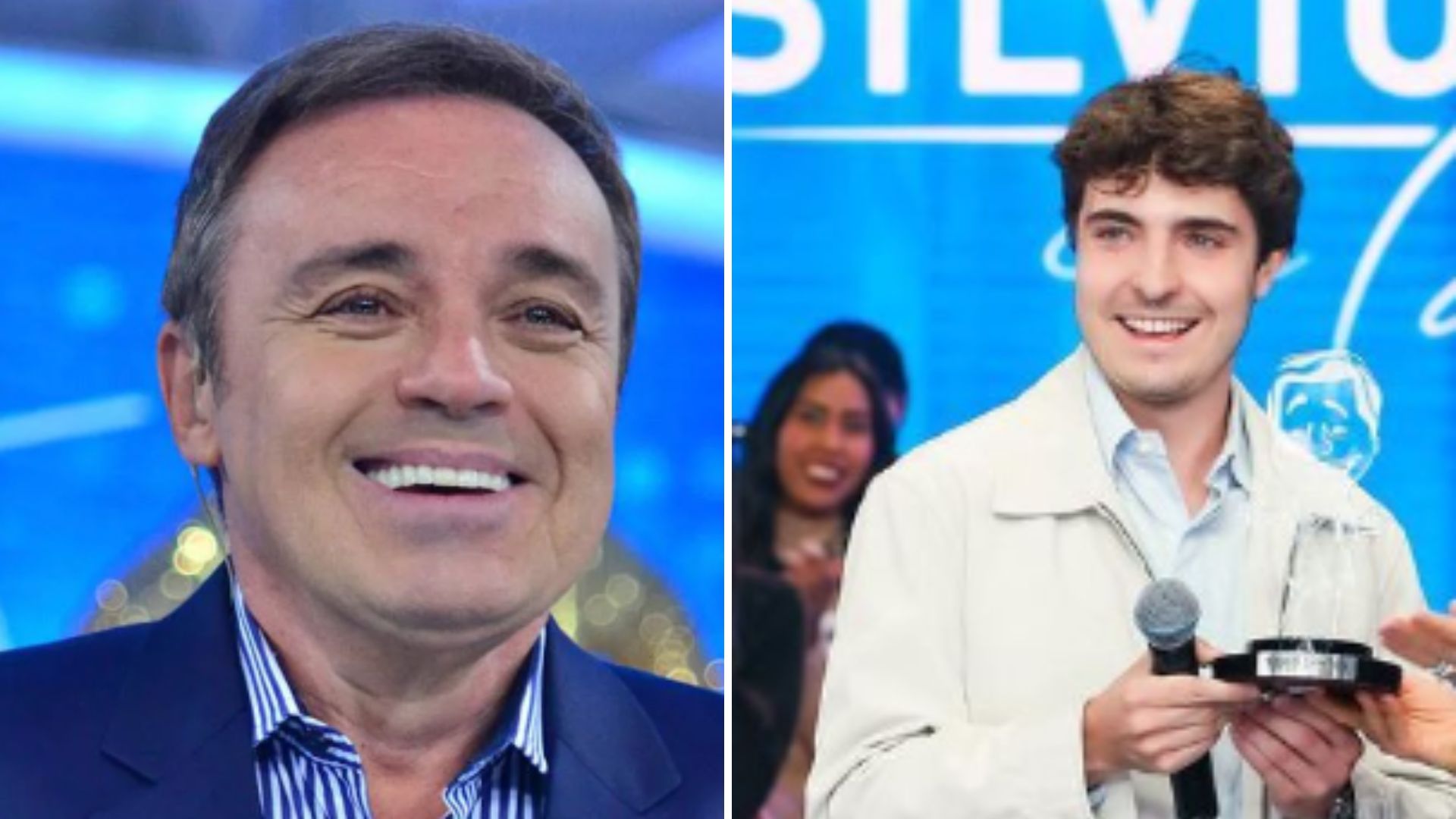 Filho de Gugu mostra foto inédita de antes do falecimento do pai: “Saudades”