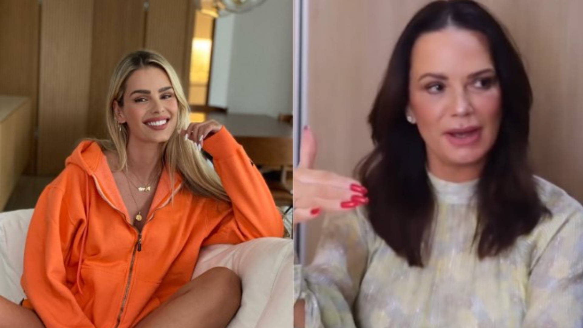 Yasmin Brunet cogita mudança drástica no cabelo e recebe advertência da mãe: “Não”