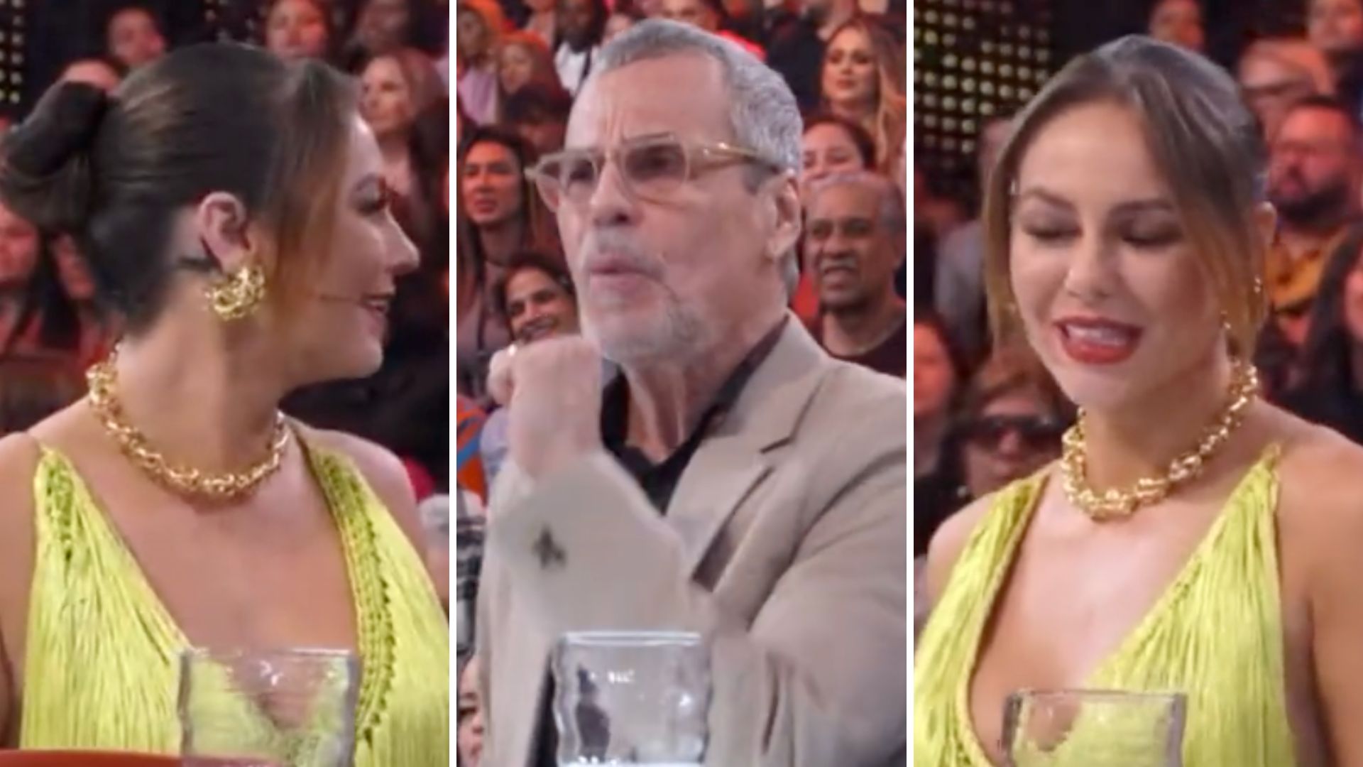 Deboche? Reação de Paolla Oliveira durante fala de Carlinhos de Jesus intriga fãs