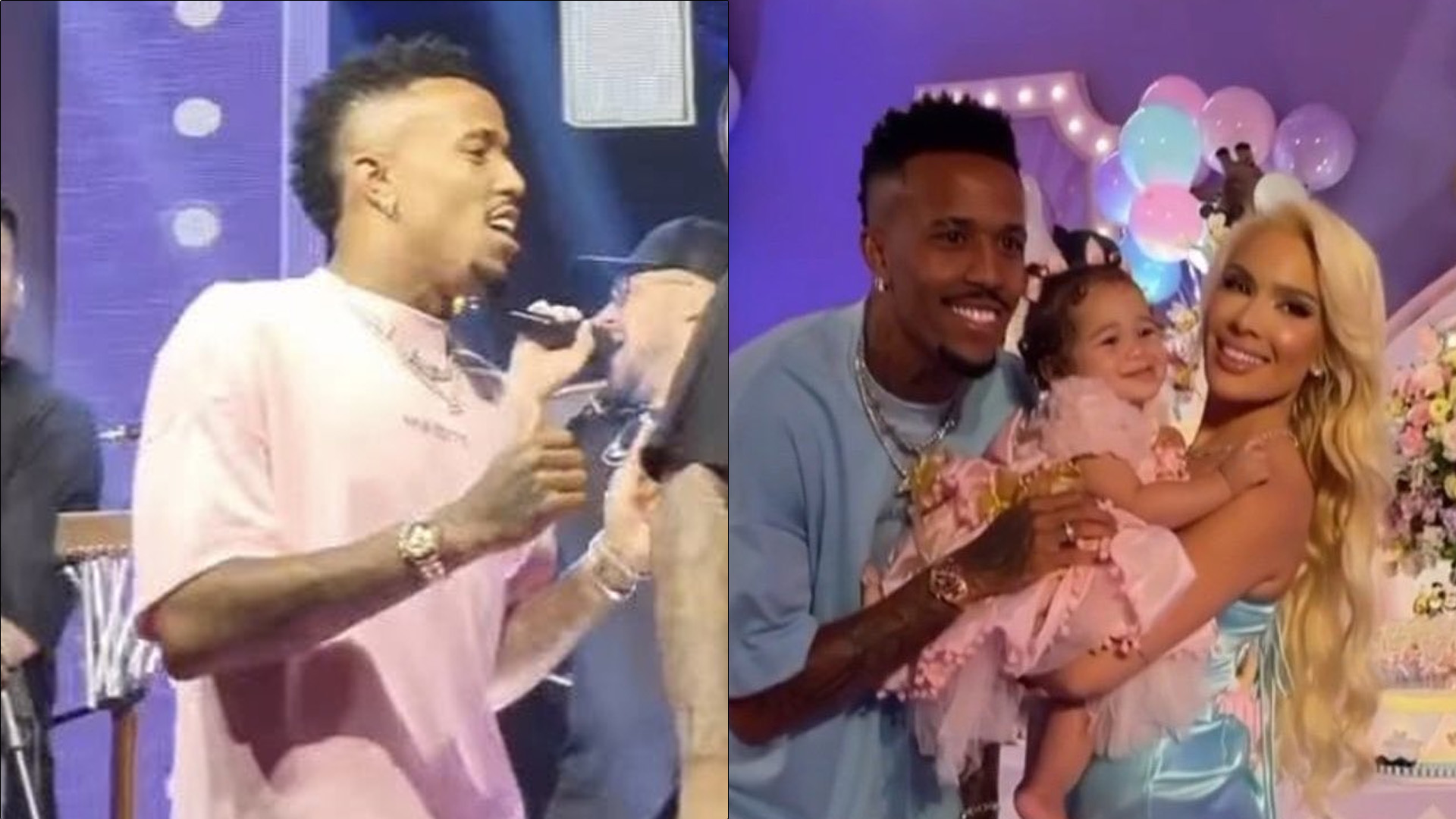 Deu ruim? Comprometido, Éder Militão surge sem aliança após festa com Karoline Lima