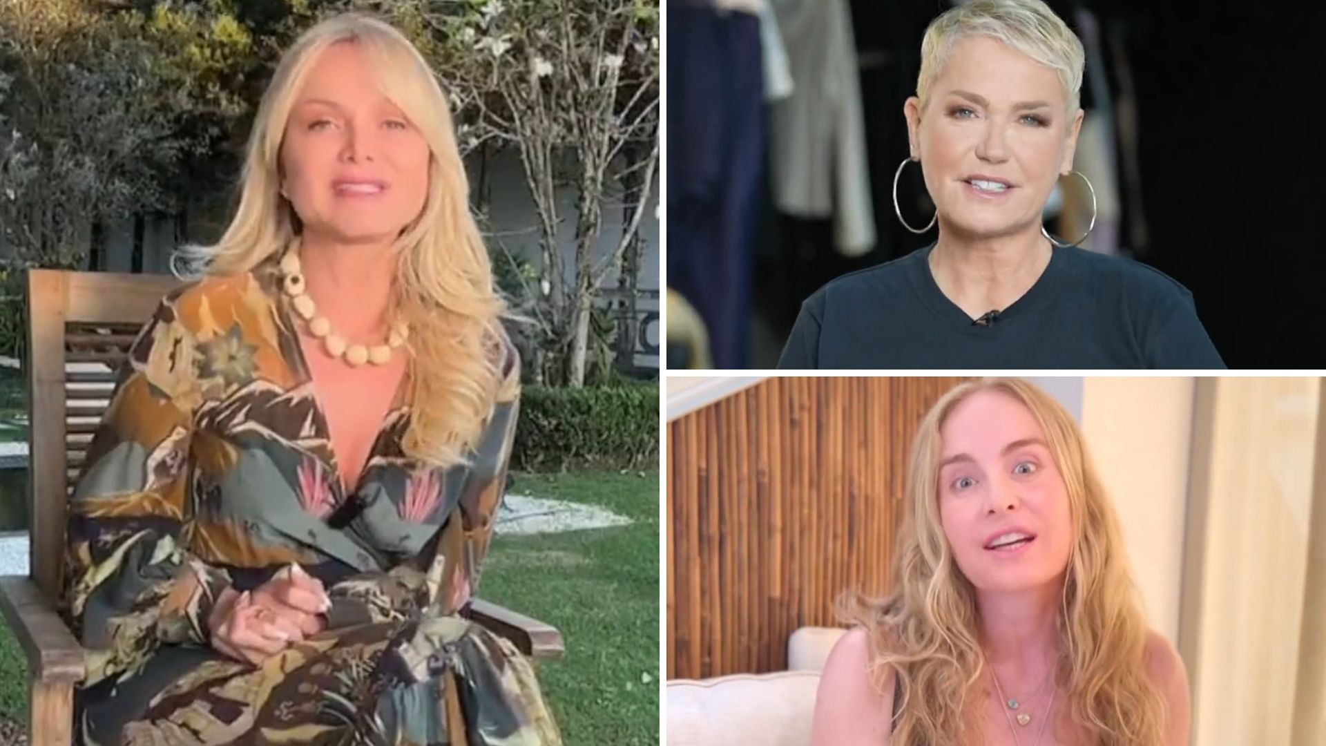 Eliana escapa do SBT e aparece na Globo para especial com Xuxa e Angélica: “Honra”