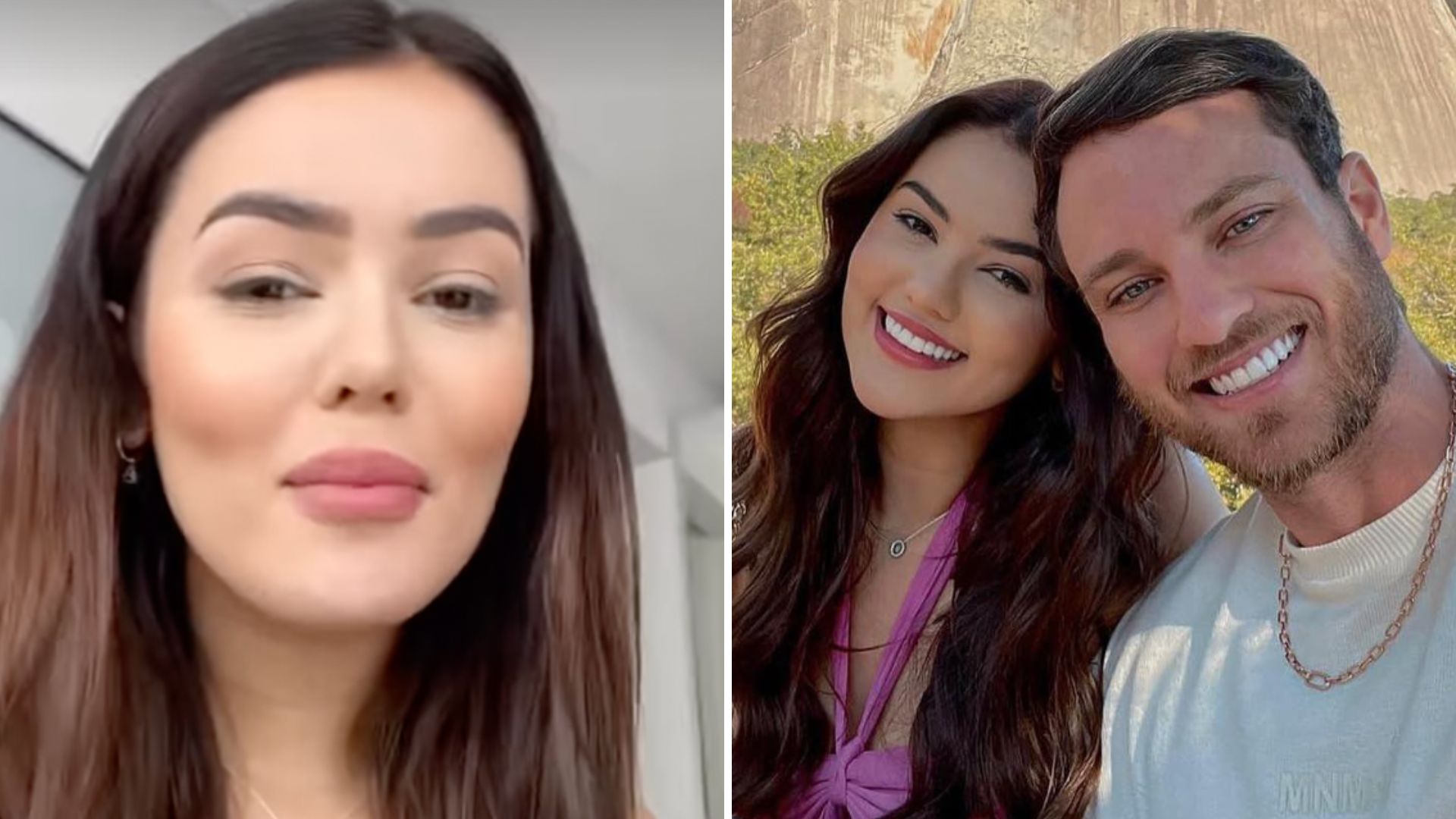 Ex-BBB Eslovênia anuncia decisão sobre namoro com Lucas Bissoli: “Pois é”