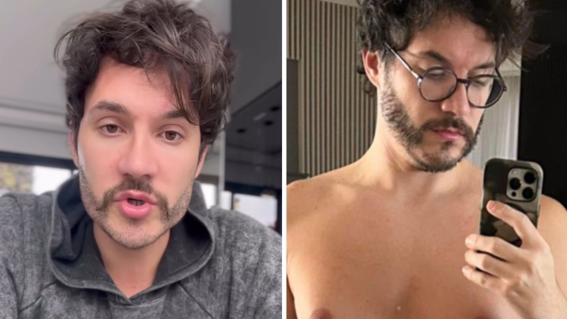 Ex-BBB Eliezer revela diagnóstico de condição chocante nas mamas: “Me incomoda muito”