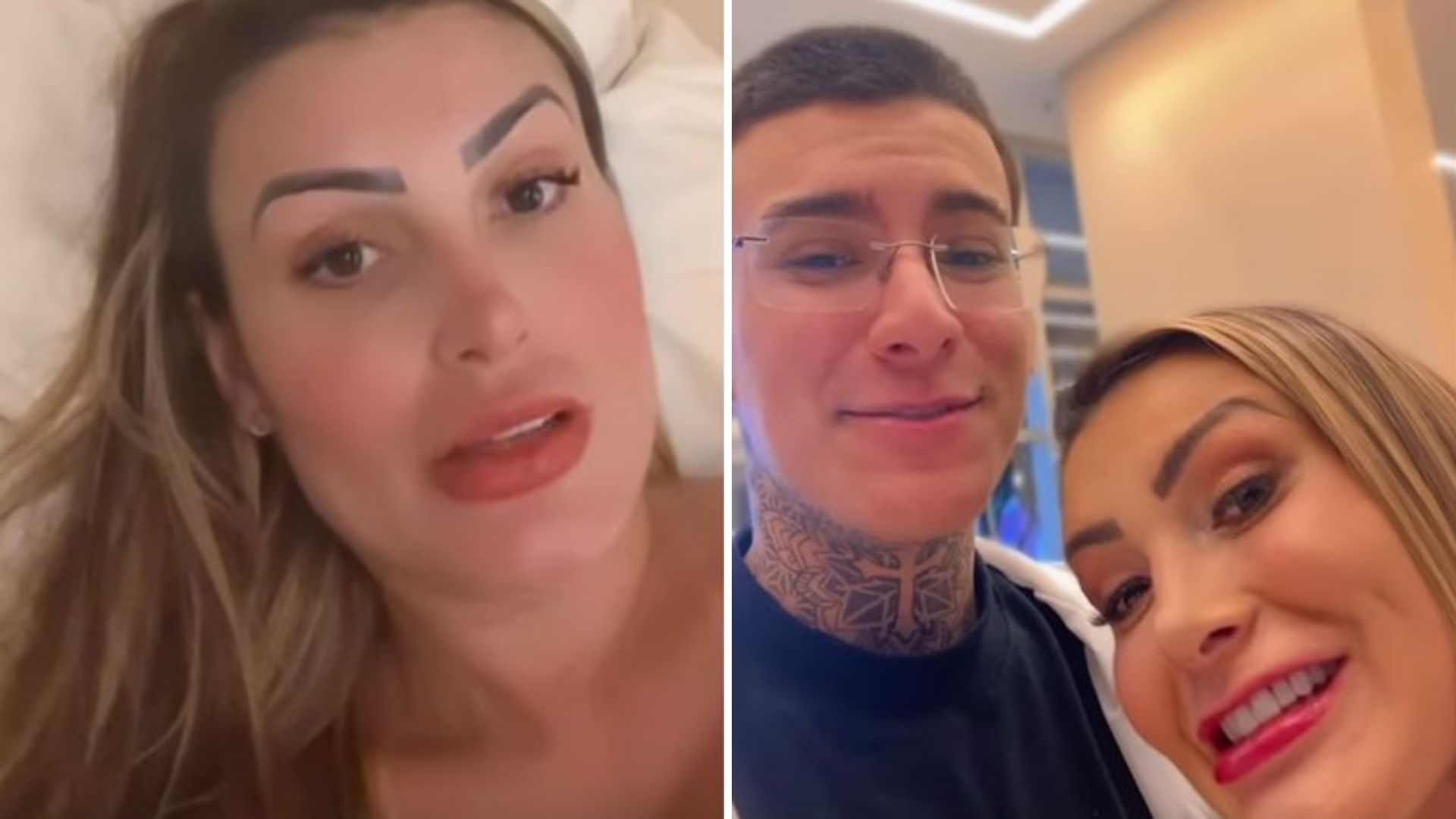 Ex de Luciano Camargo faz previsão inacreditável sobre Andressa Urach: “Grávida do filho”
