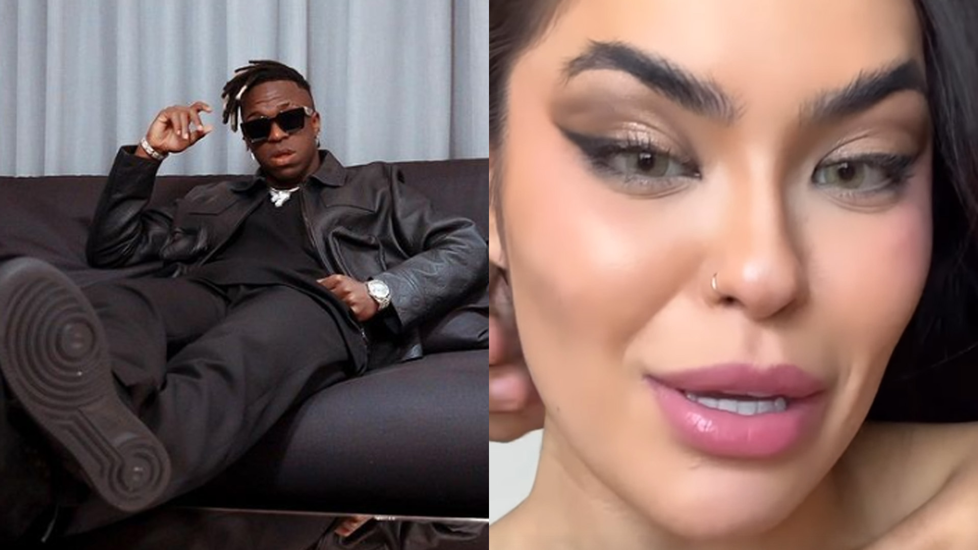 Ex de MC Gui expõe baixaria em festa de Vini Jr.: “Tacou bebida”