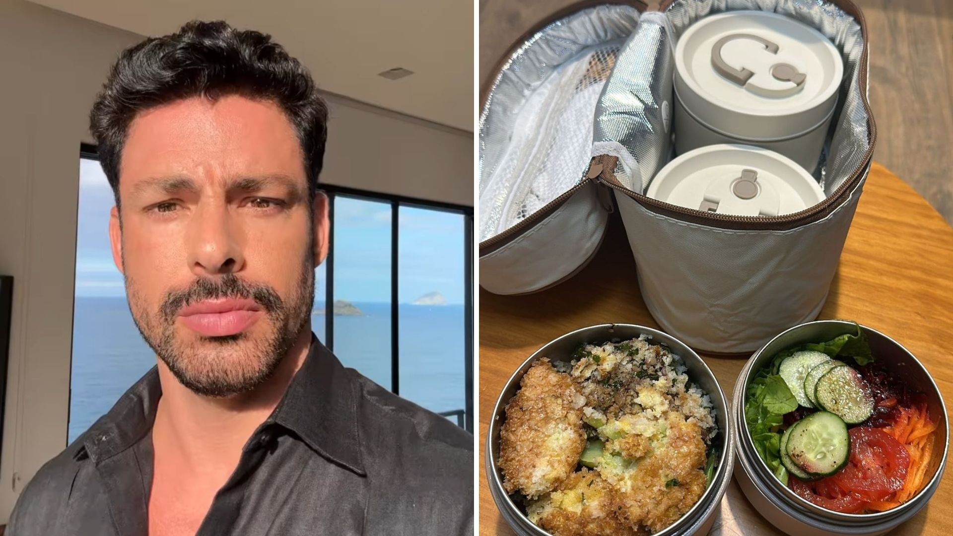 Exigente? Cauã Reymond revela marmita poderosa nos bastidores de ‘Terra e Paixão’