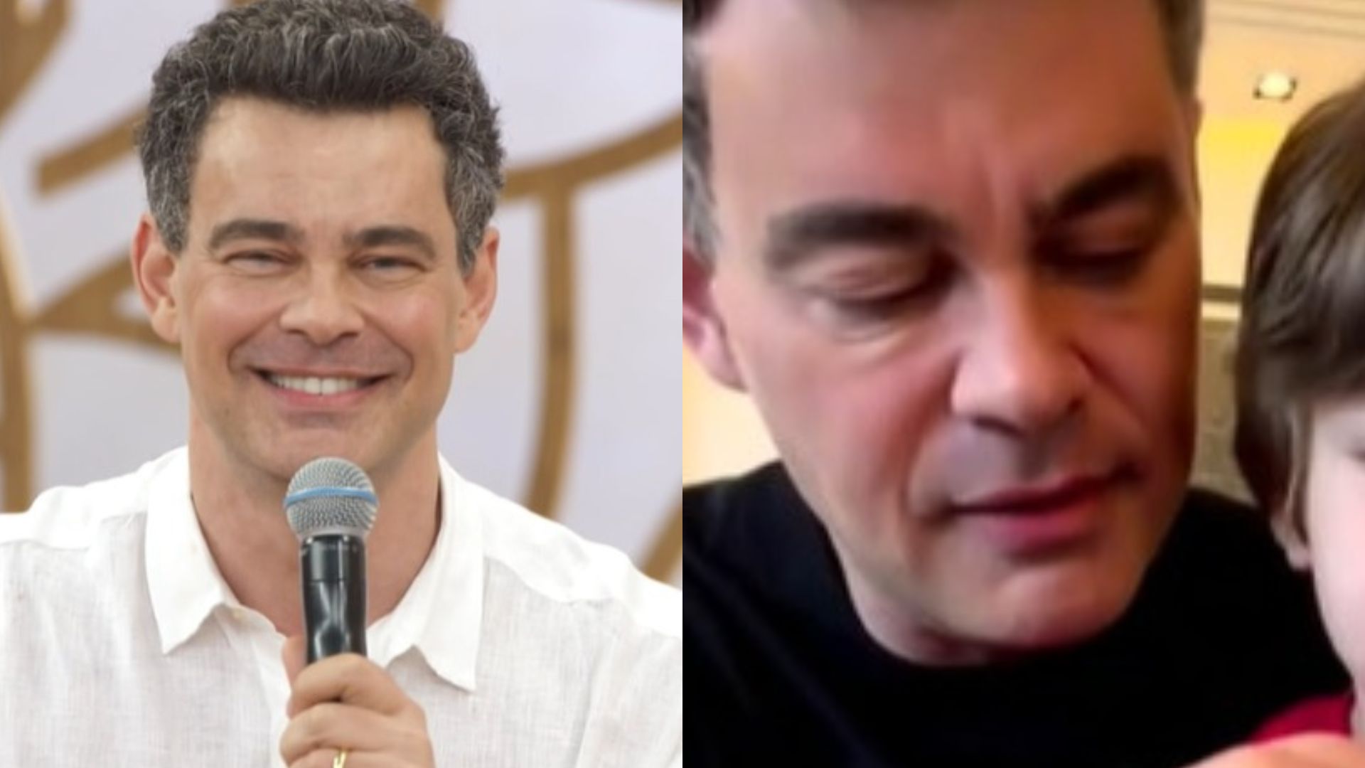 Filho de Carmo Dalla surge em raríssima aparição no ‘Encontro’: “Apaixonante”